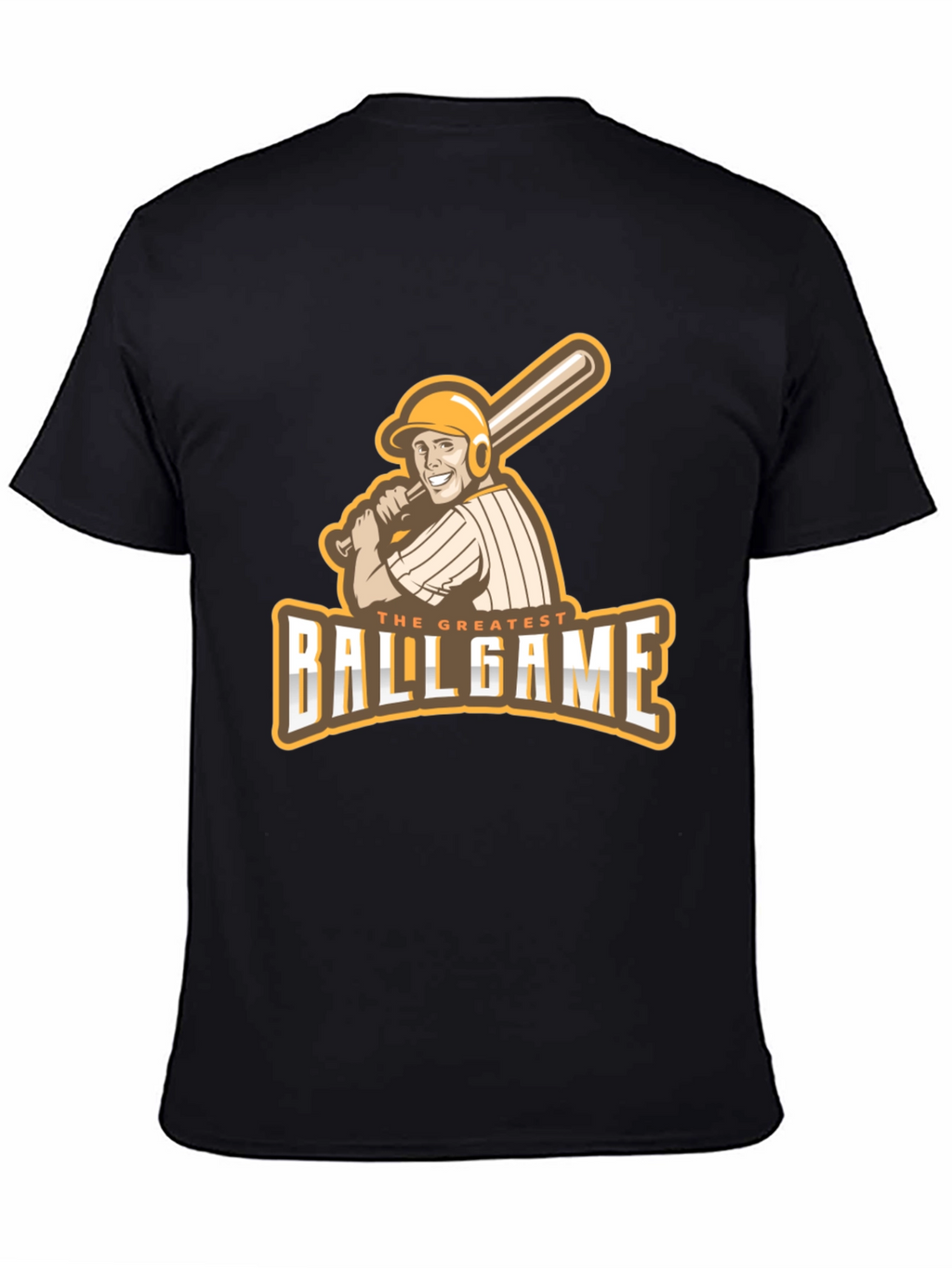 The Greatest Ballgame T-Shirt - Baseball Player Graphic Tee