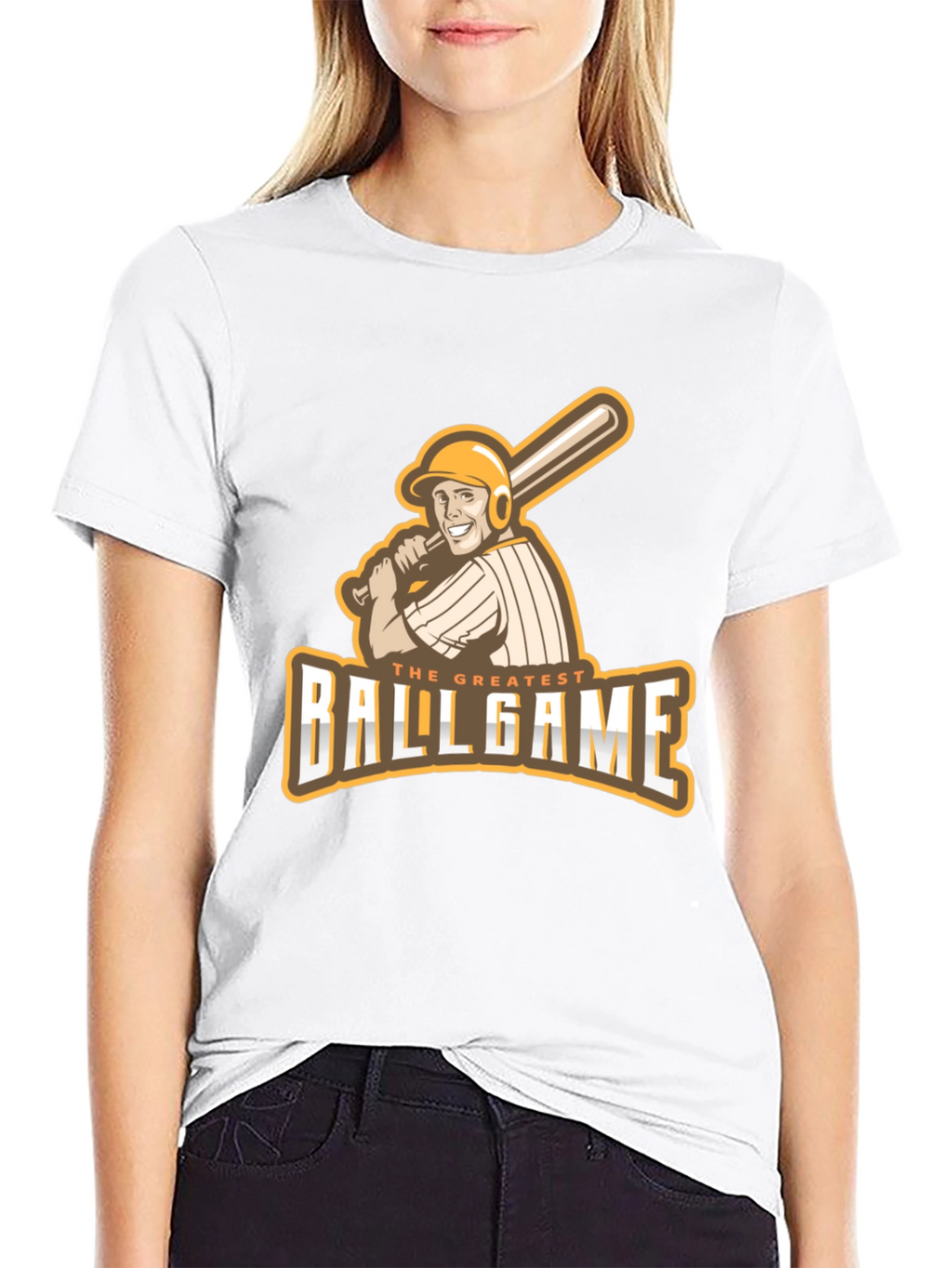 The Greatest Ballgame T-Shirt - Baseball Player Graphic Tee