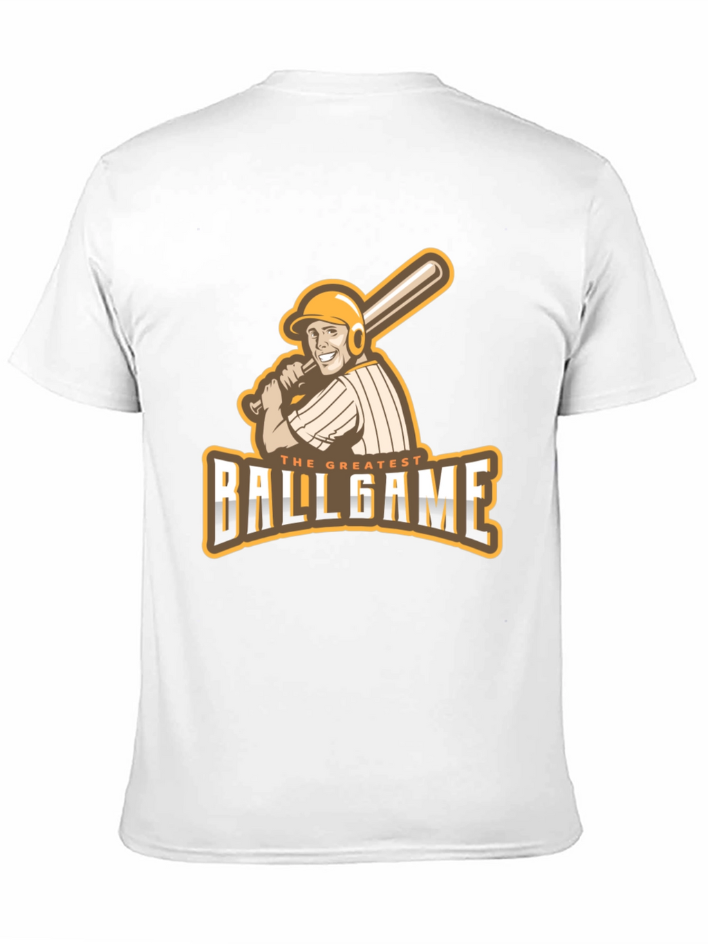 The Greatest Ballgame T-Shirt - Baseball Player Graphic Tee