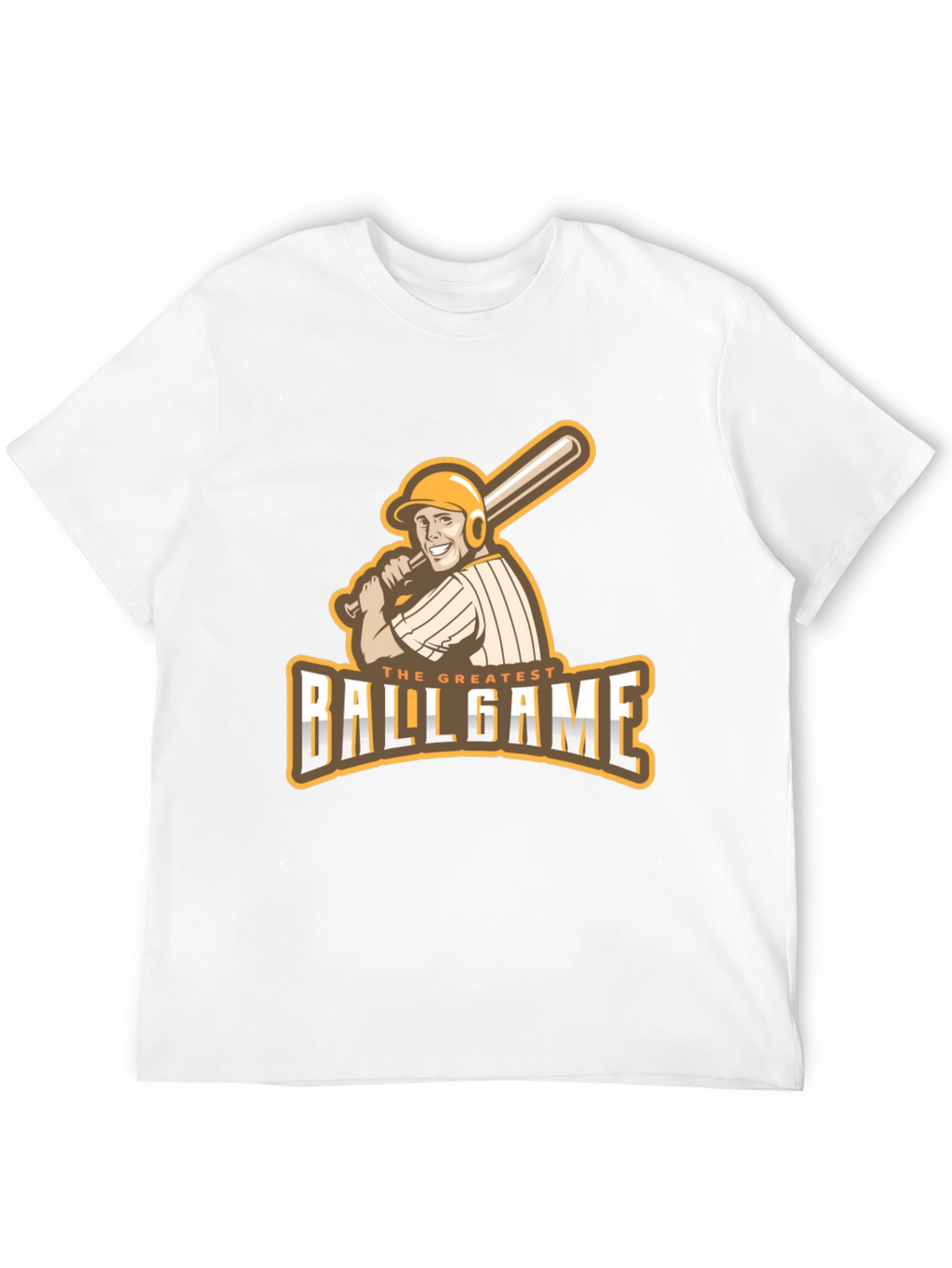 The Greatest Ballgame T-Shirt - Baseball Player Graphic Tee