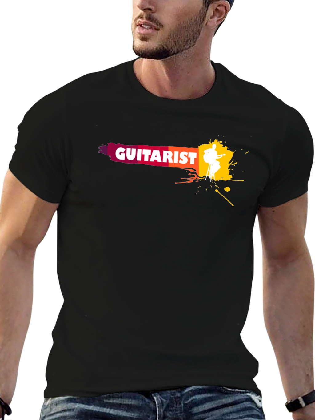 Guitarist T-Shirt - Music Lover Tee