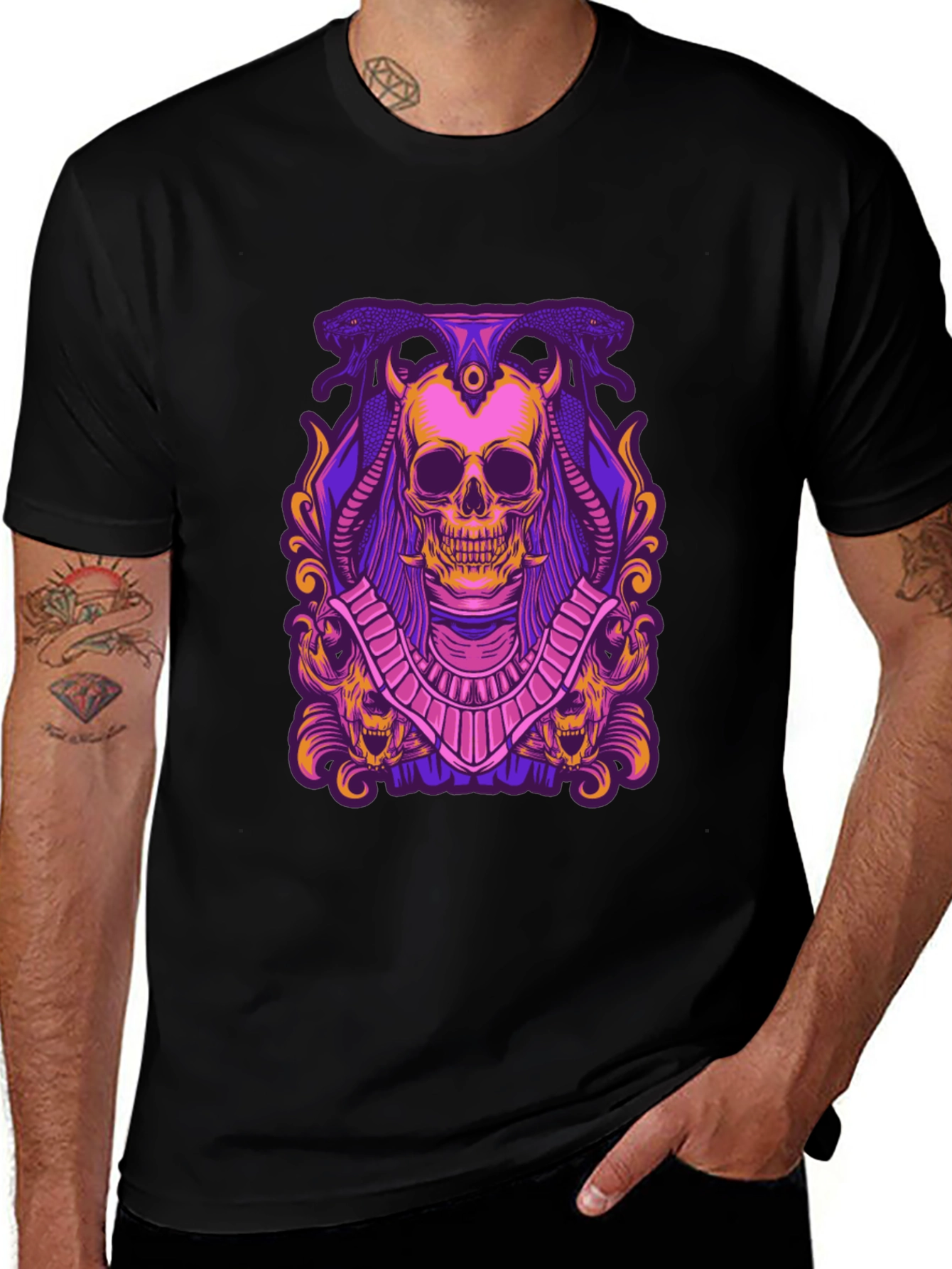 Skull Graphic T-Shirt - Unique Design