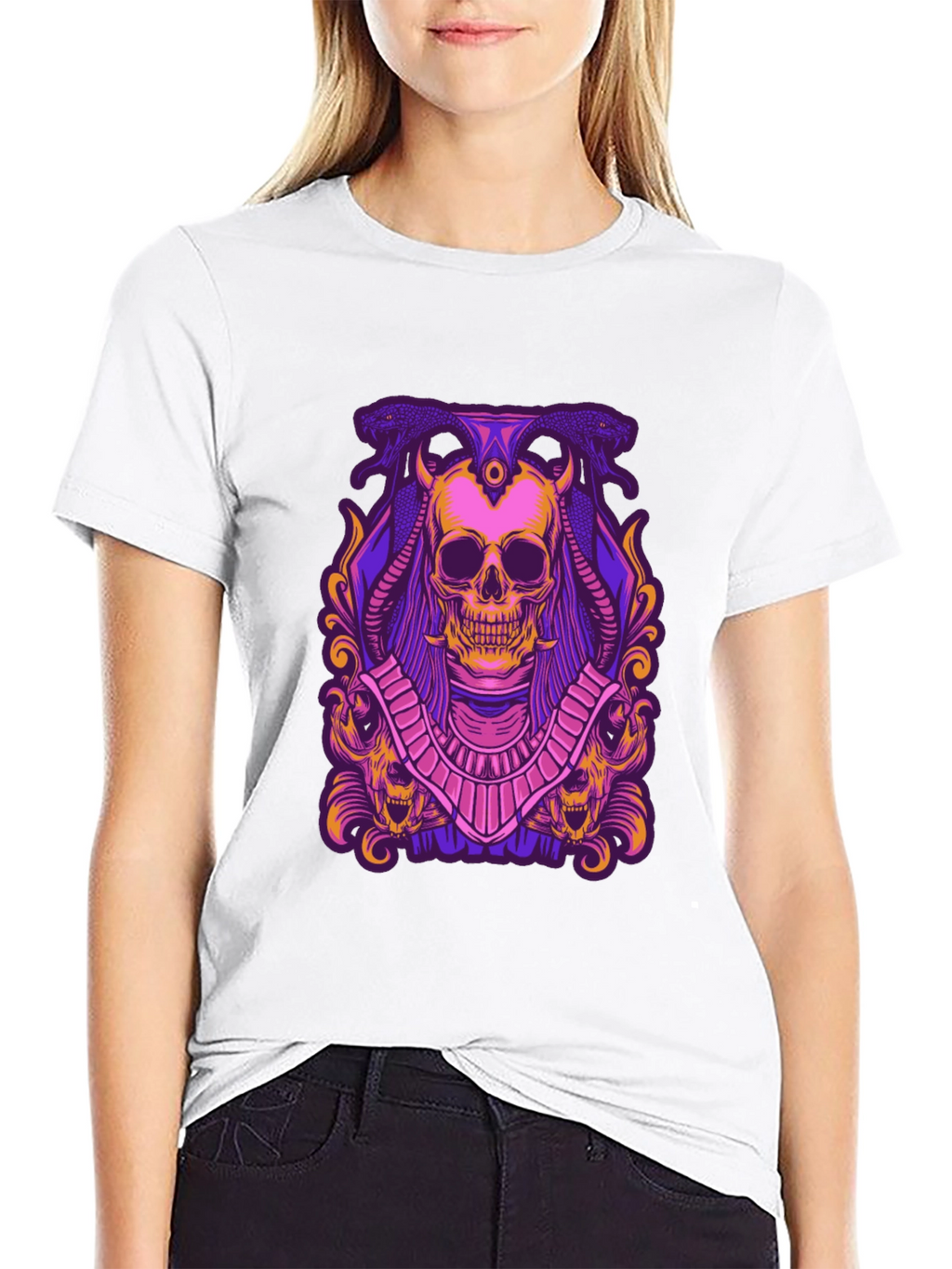 Skull Graphic T-Shirt - Unique Design