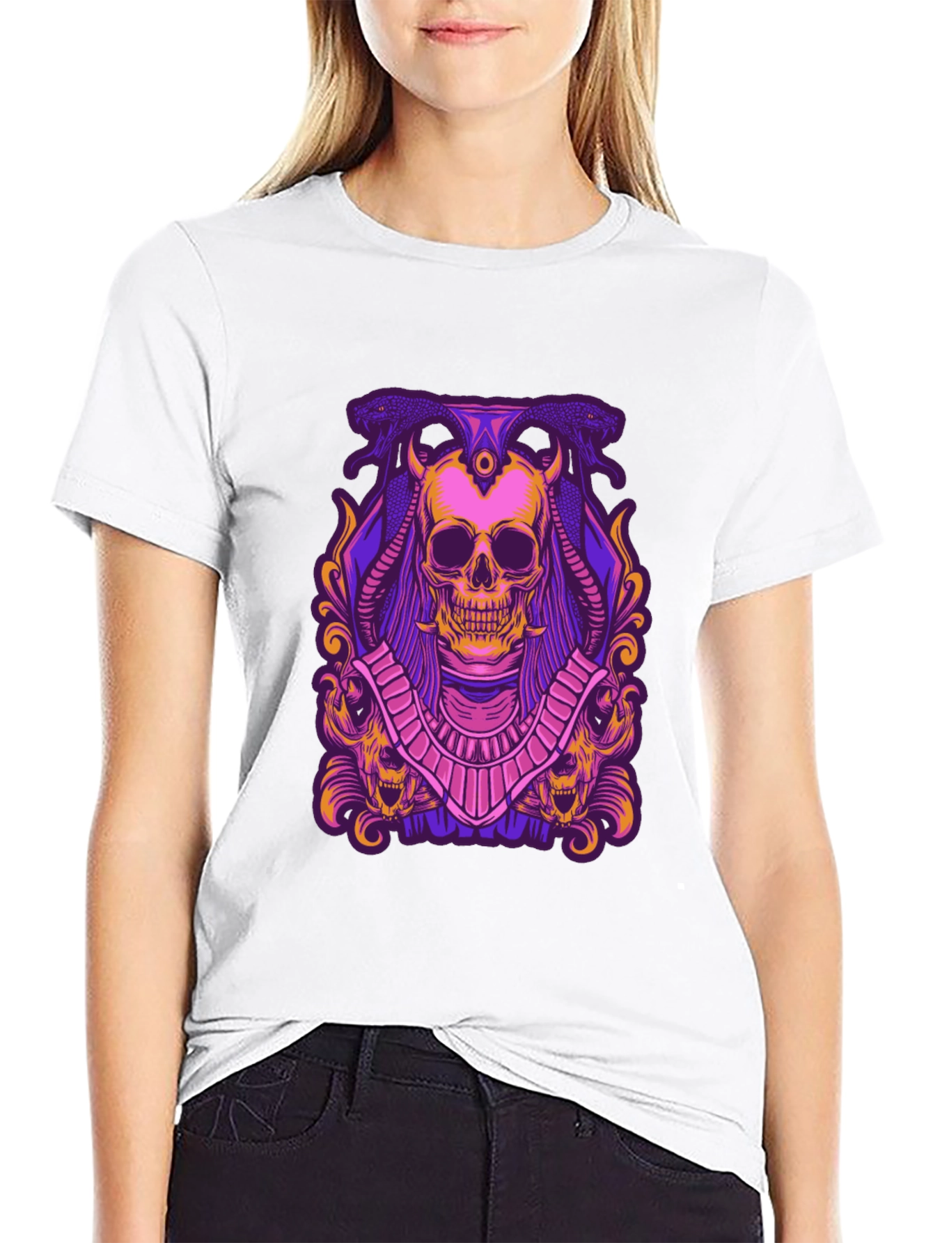 Skull Graphic T-Shirt - Unique Design