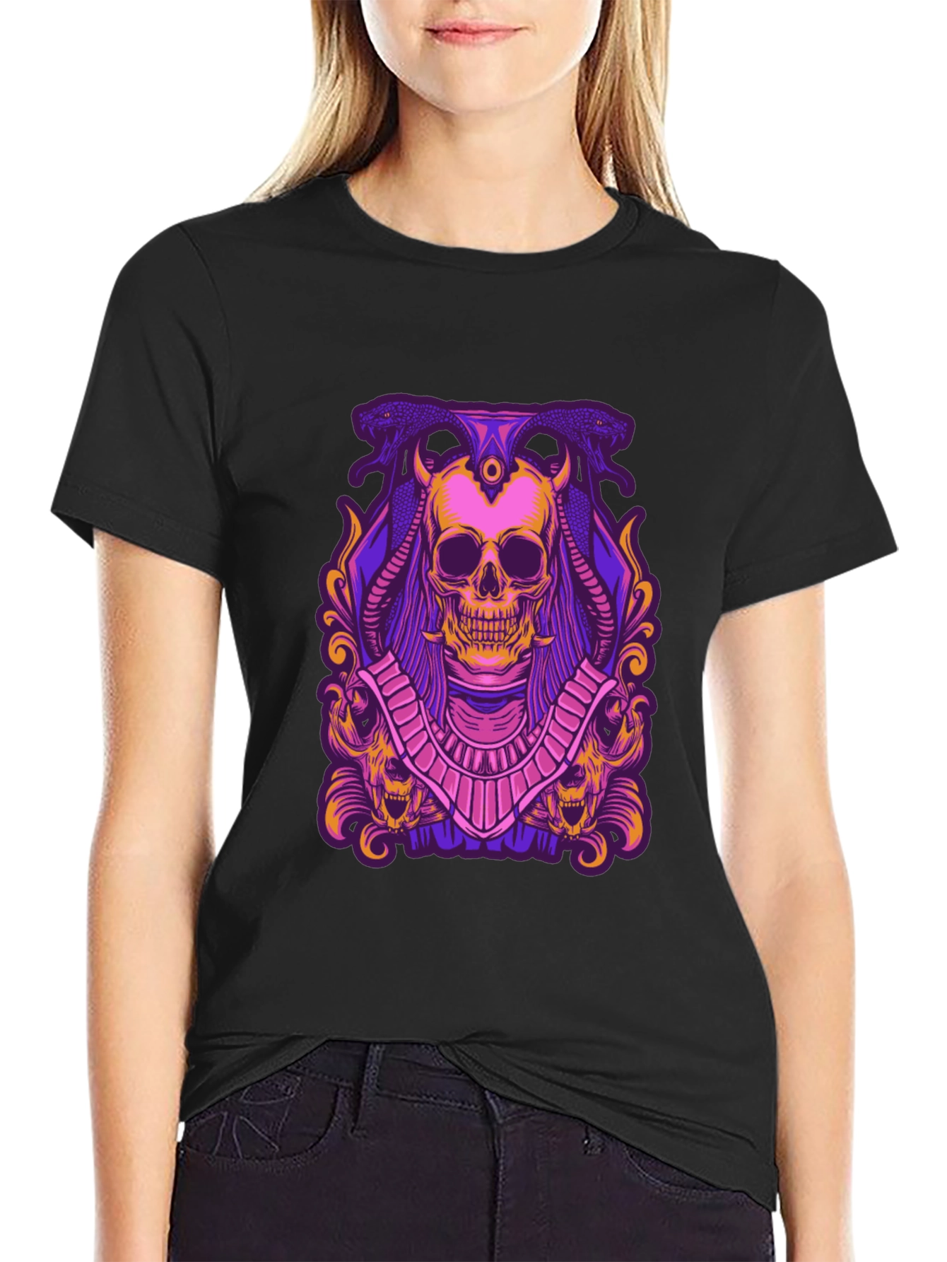 Skull Graphic T-Shirt - Unique Design