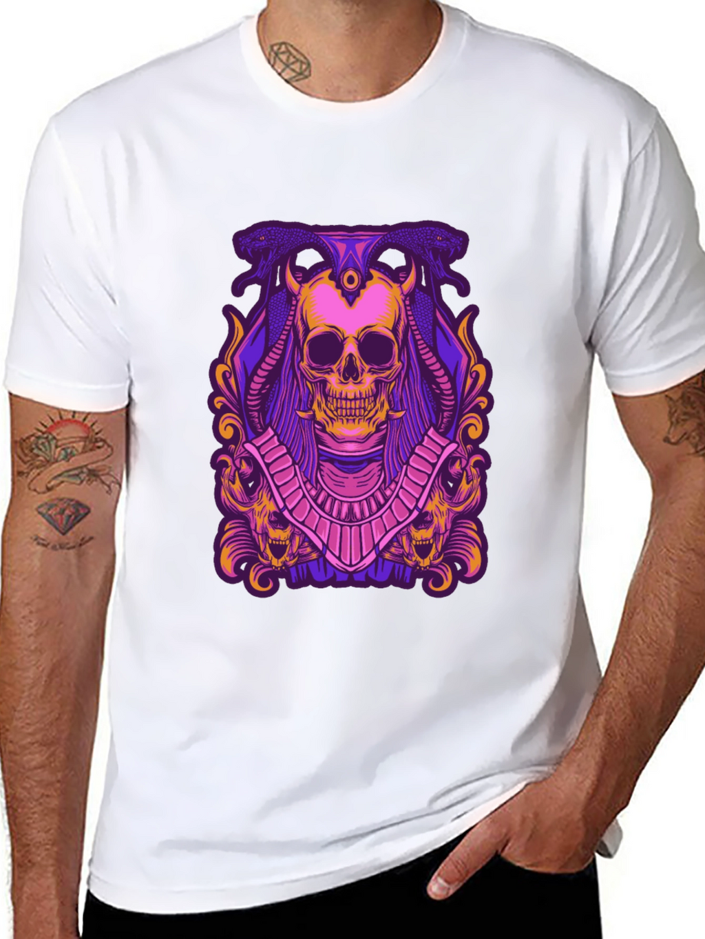 Skull Graphic T-Shirt - Unique Design