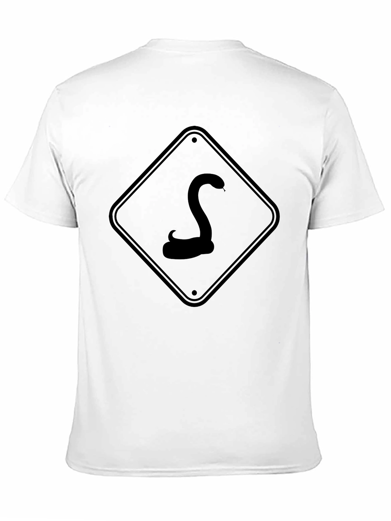 Black Snake Crossing Graphic Tee