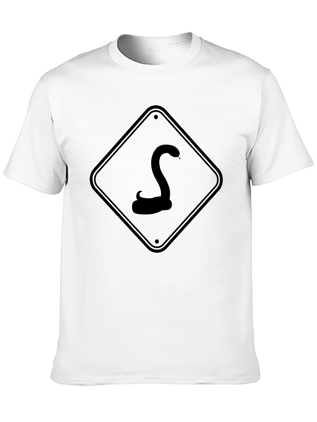 Black Snake Crossing Graphic Tee