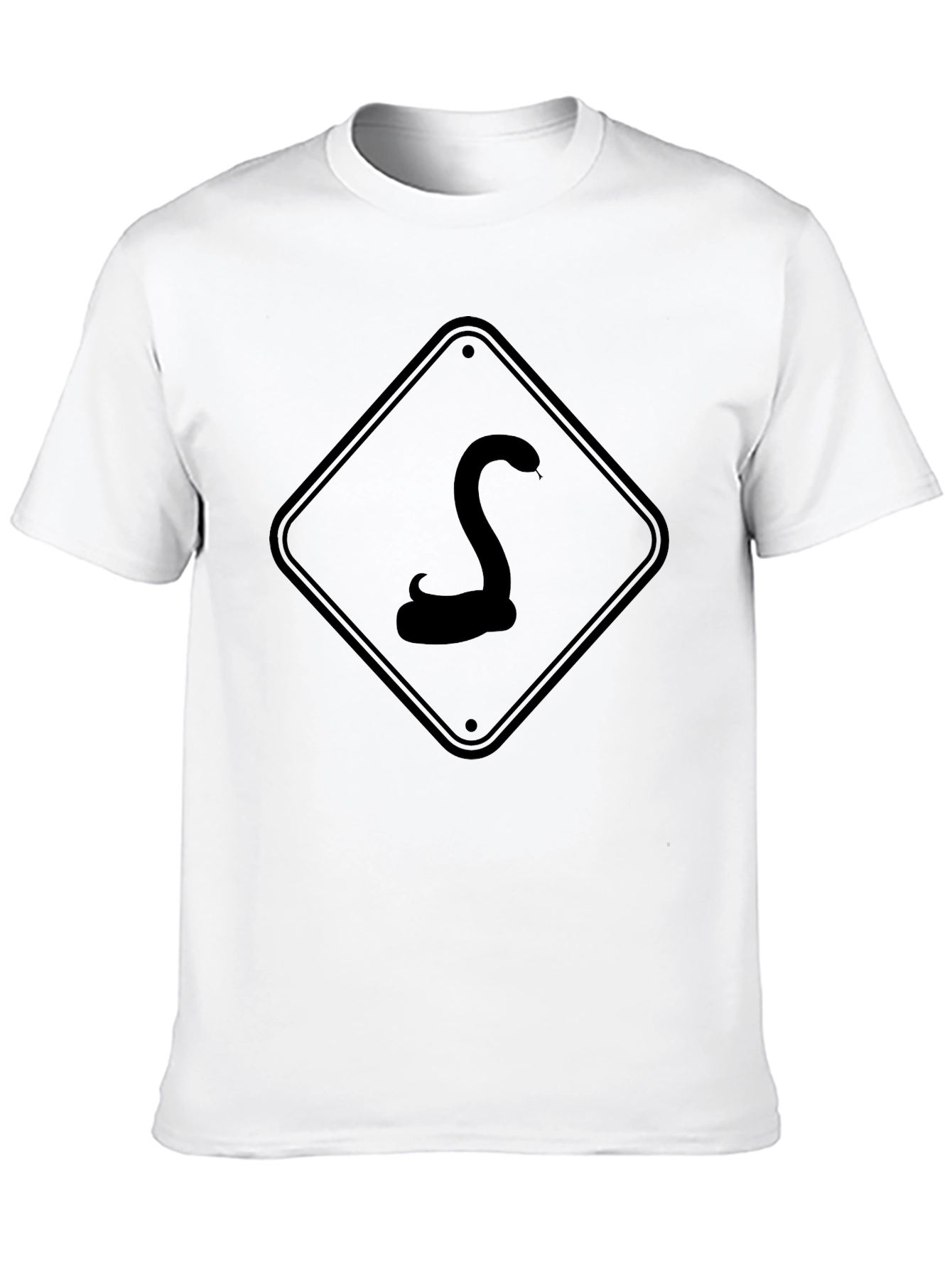 Black Snake Crossing Graphic Tee