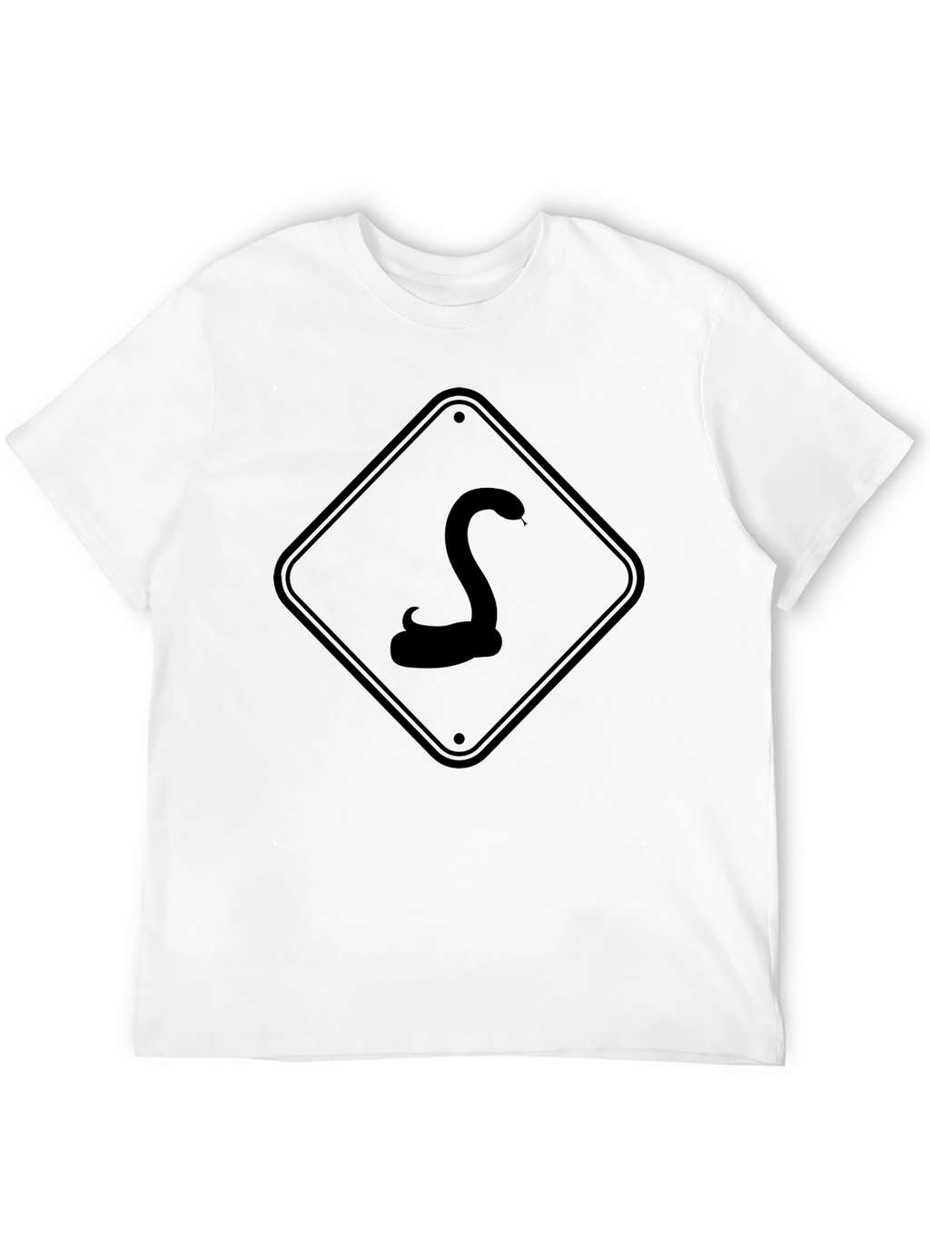 Black Snake Crossing Graphic Tee