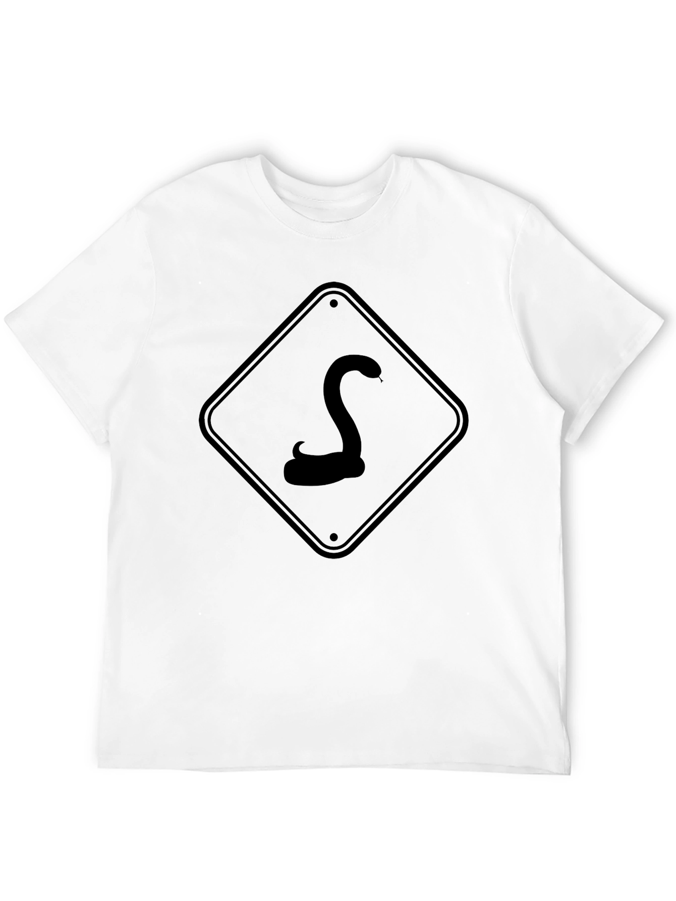 Black Snake Crossing Graphic Tee