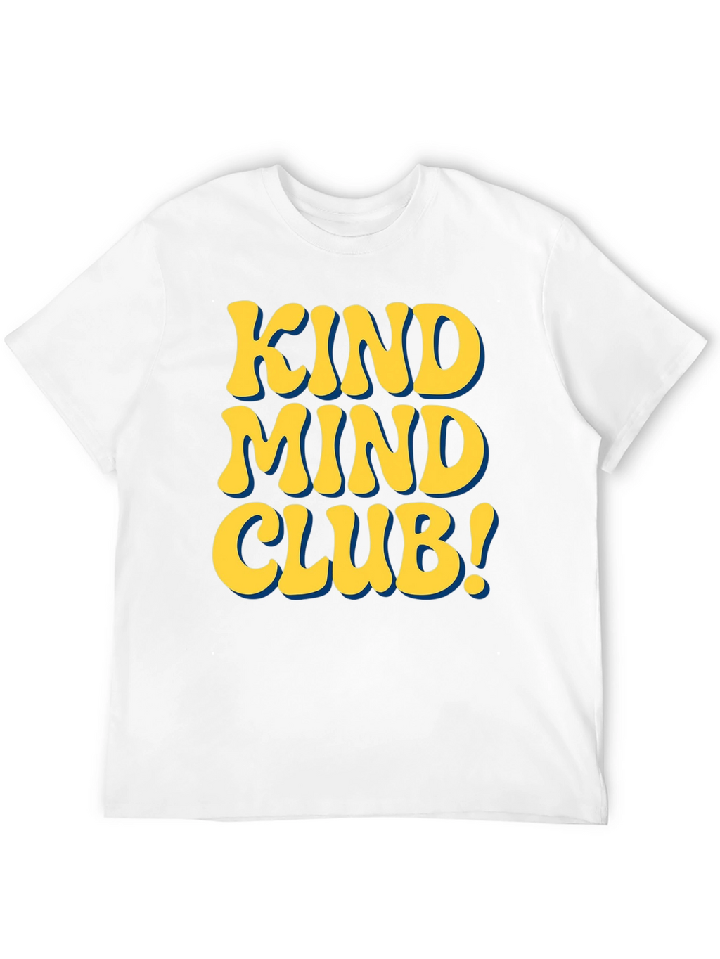 Kind Mind Club Graphic T-Shirt - Positive Vibes Tee