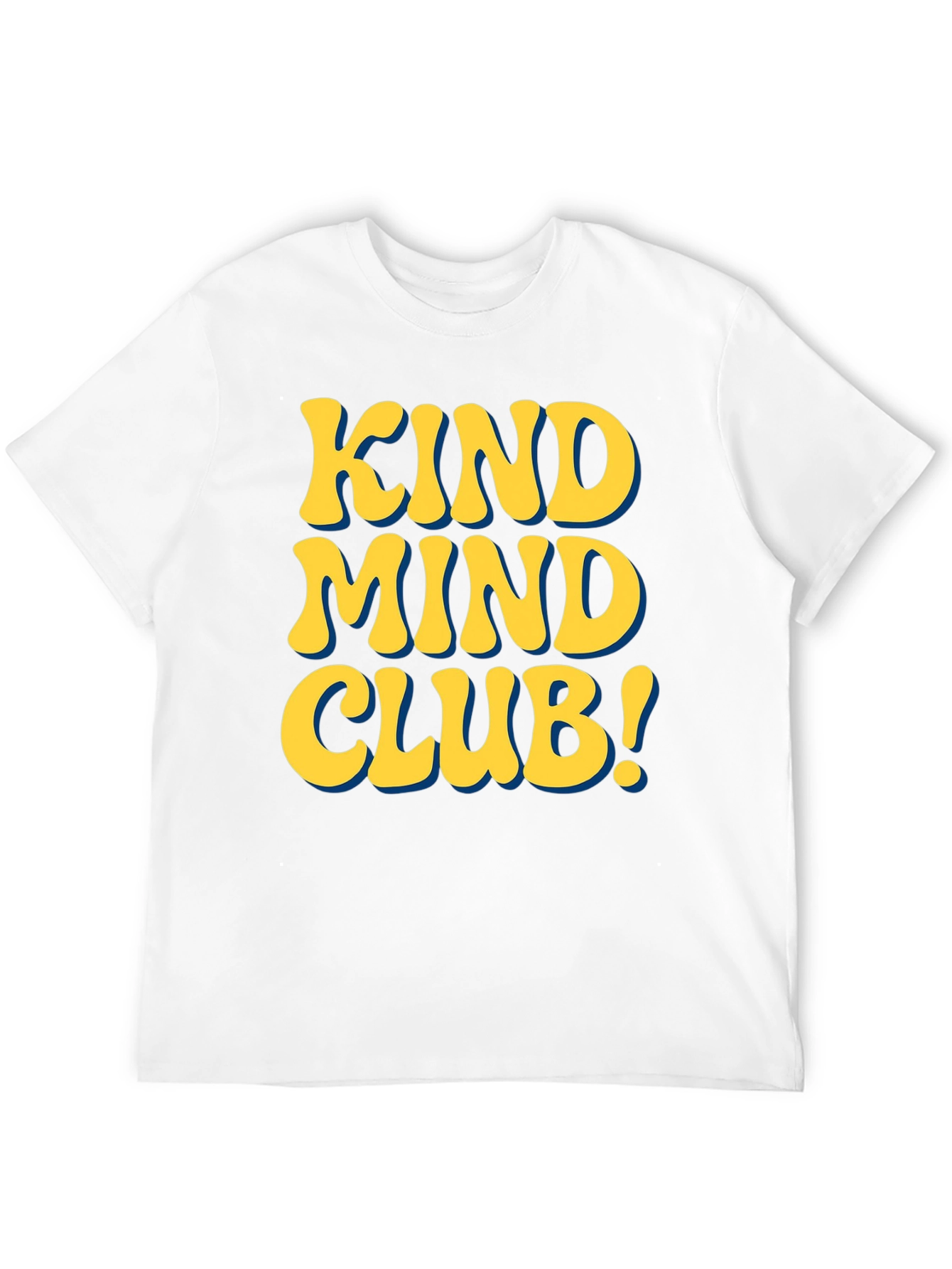Kind Mind Club Graphic T-Shirt - Positive Vibes Tee
