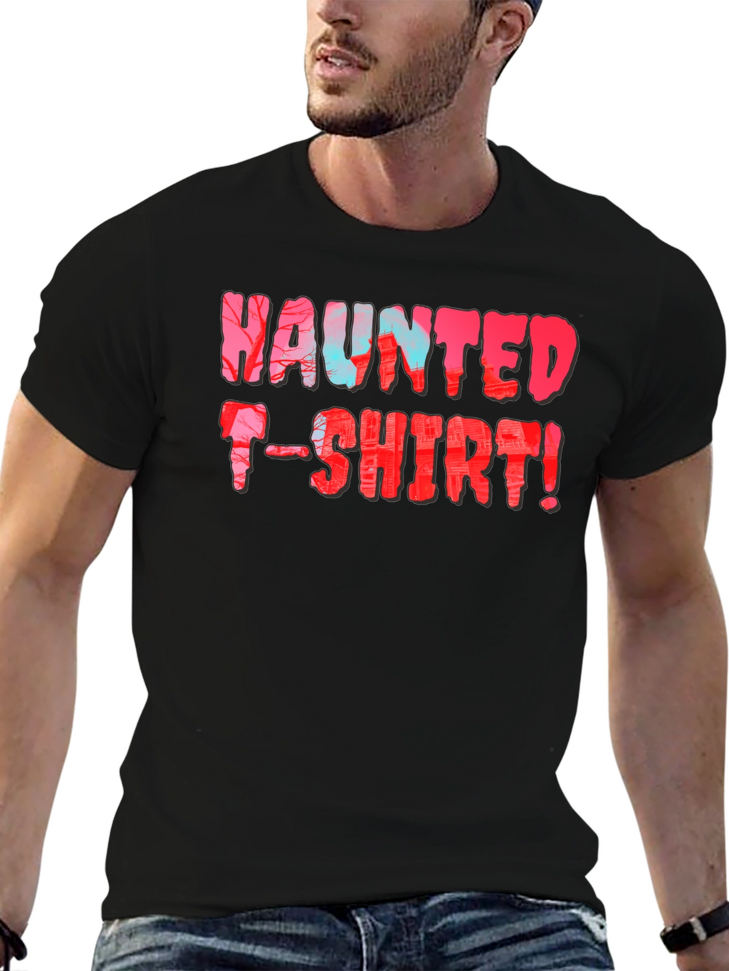 Haunted T-Shirt - Spooky Season Tee