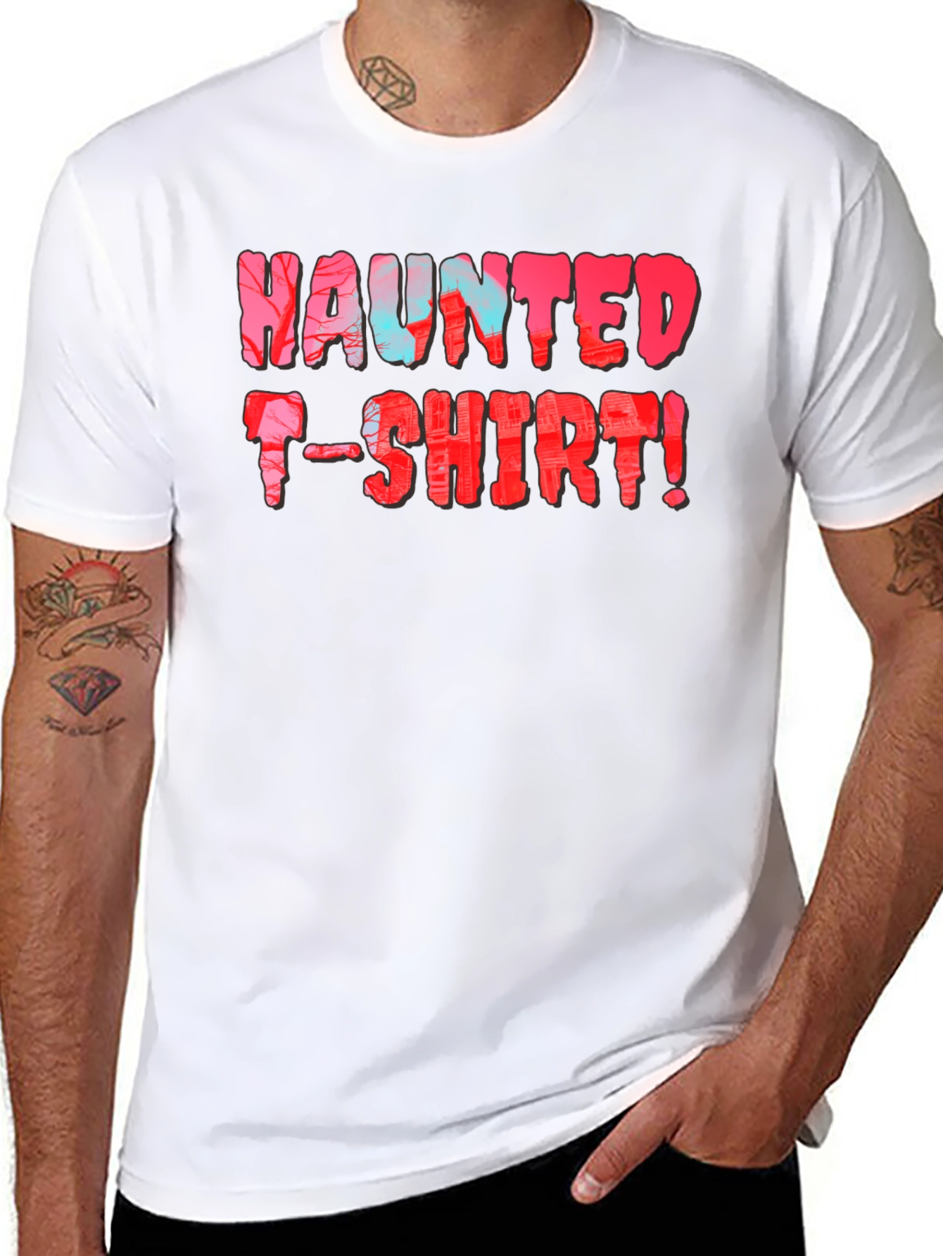 Haunted T-Shirt - Spooky Season Tee