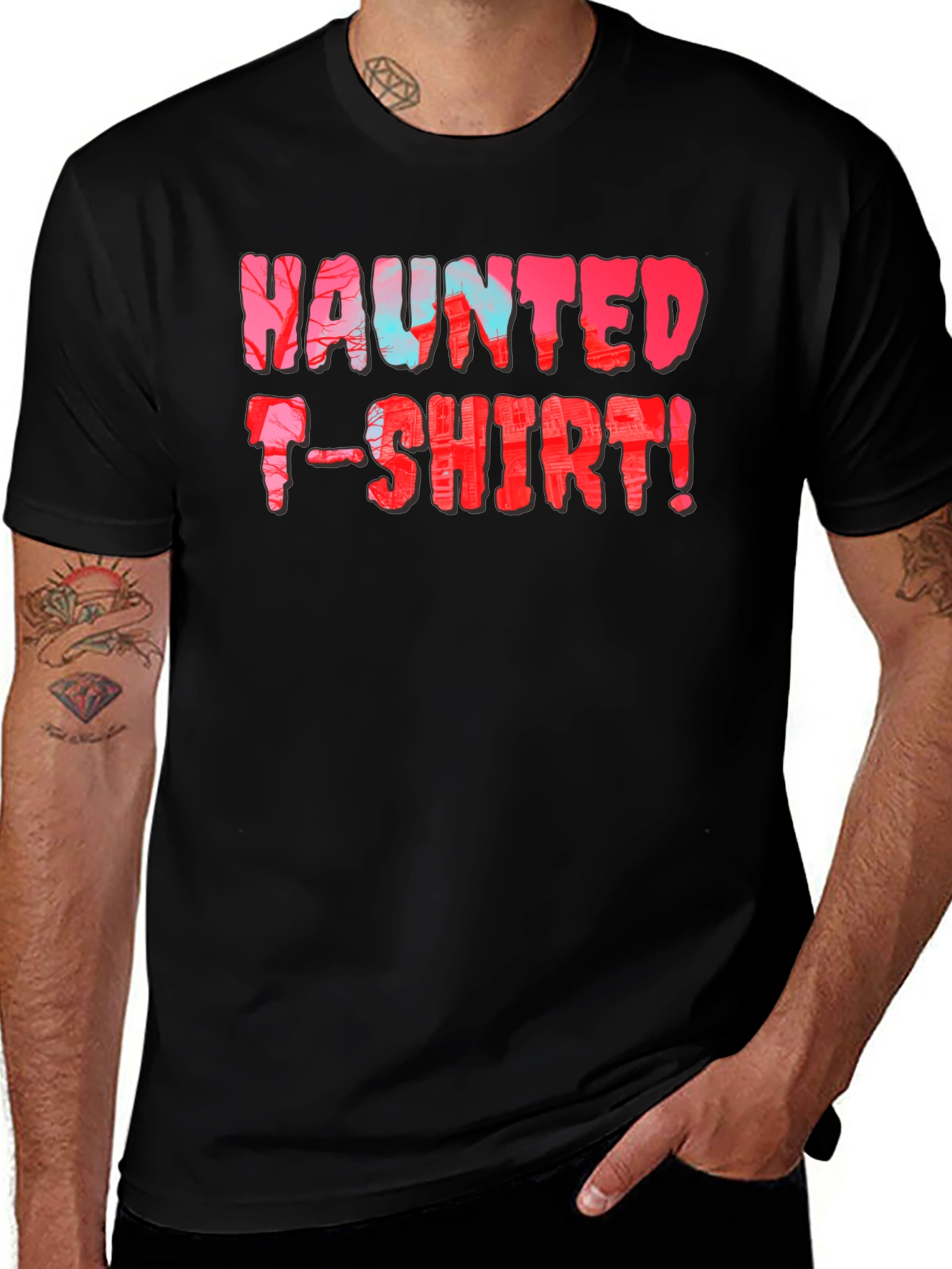 Haunted T-Shirt - Spooky Season Tee