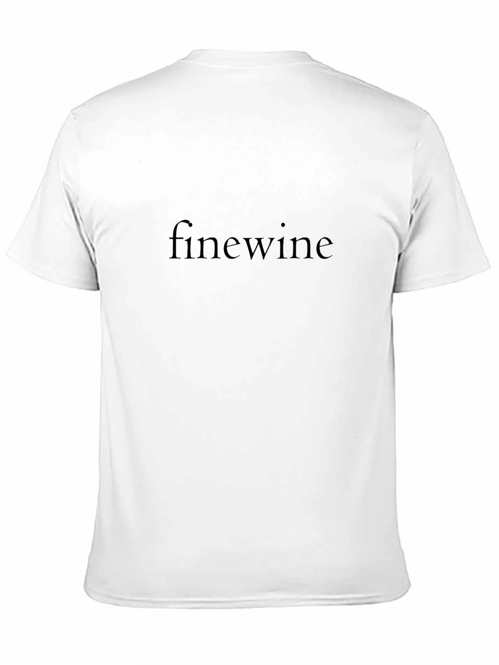 Finewine Black T-Shirt - Casual Comfort