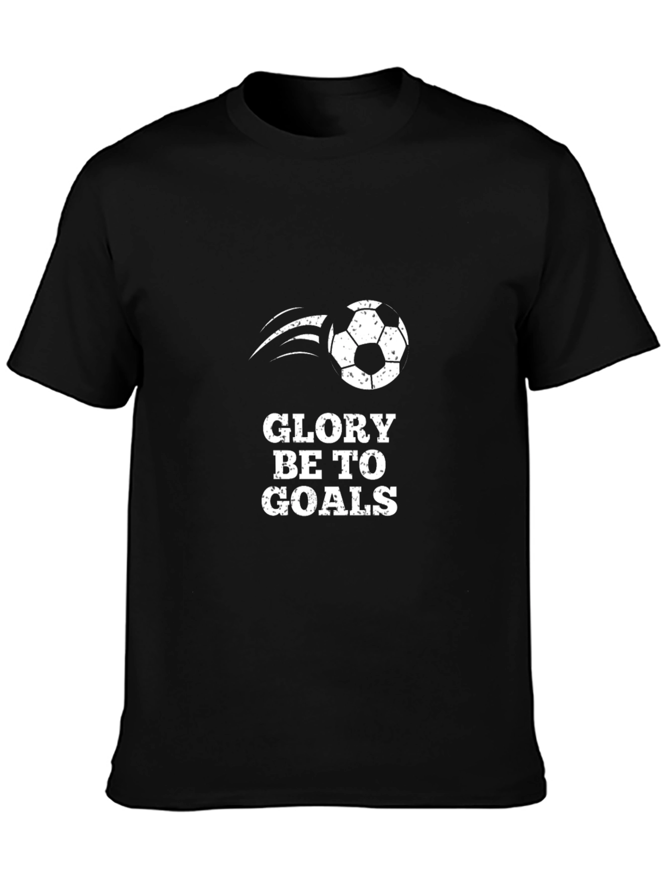 Glory Be To Goals Graphic T-Shirt - Soccer Fan Tee