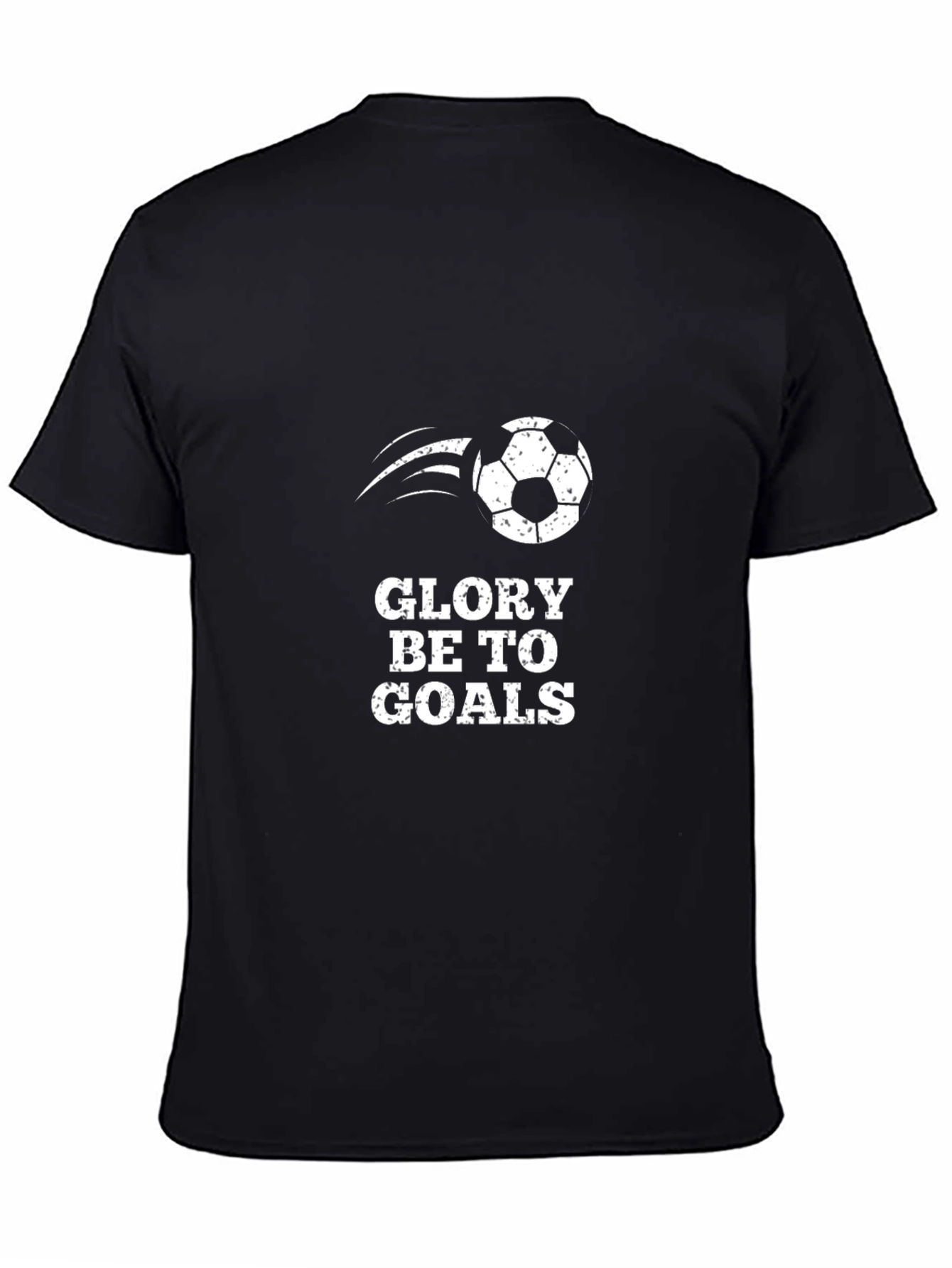 Glory Be To Goals Graphic T-Shirt - Soccer Fan Tee