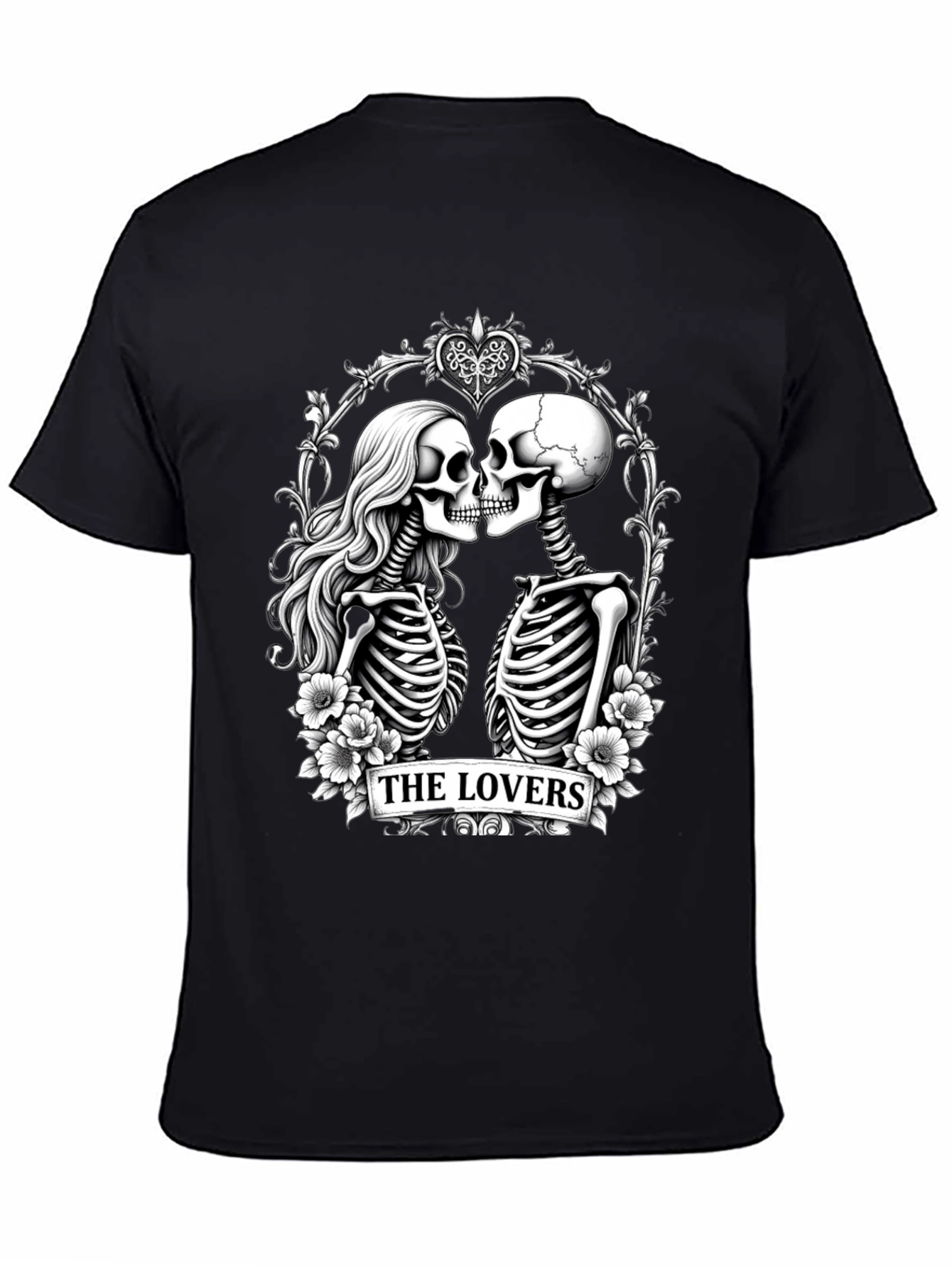 The Lovers Skeleton Graphic T-Shirt
