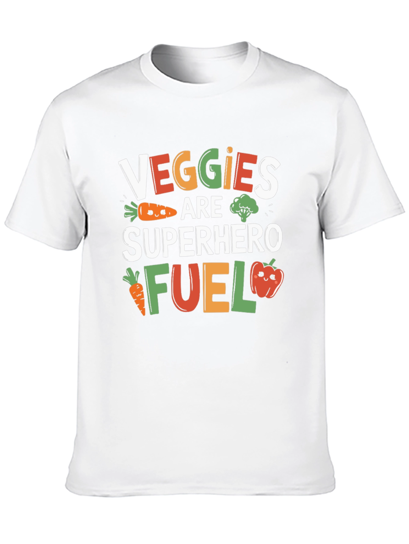 Veggies are Superhero Fuel T-Shirt