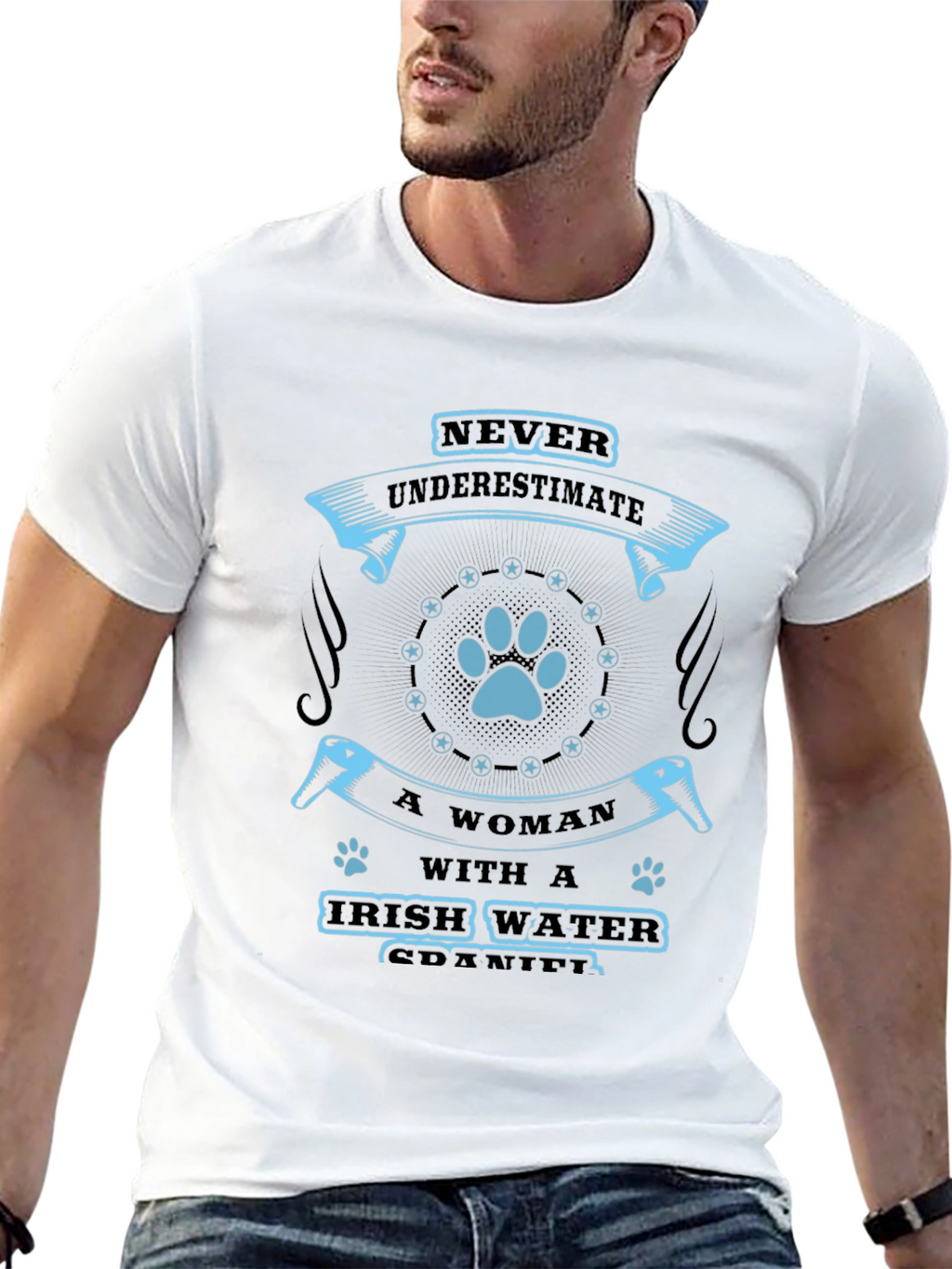Irish Water Spaniel Womans T-Shirt