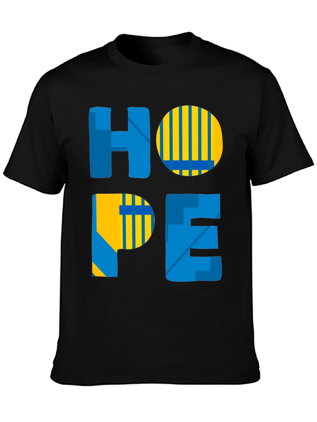 HOPE Graphic Tee - Ukraine Colors Solidarity Shirt