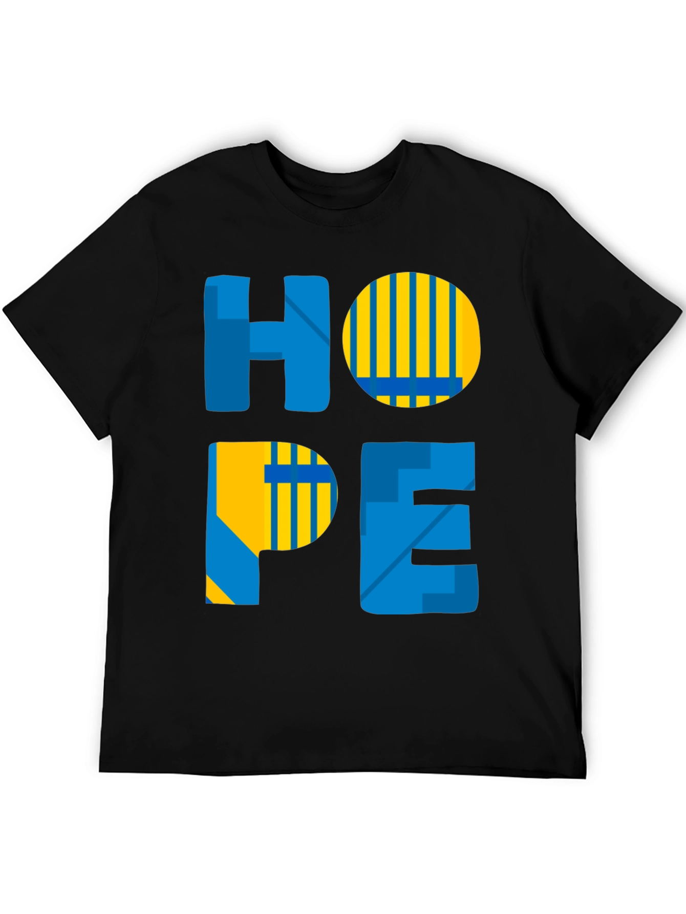 HOPE Graphic Tee - Ukraine Colors Solidarity Shirt