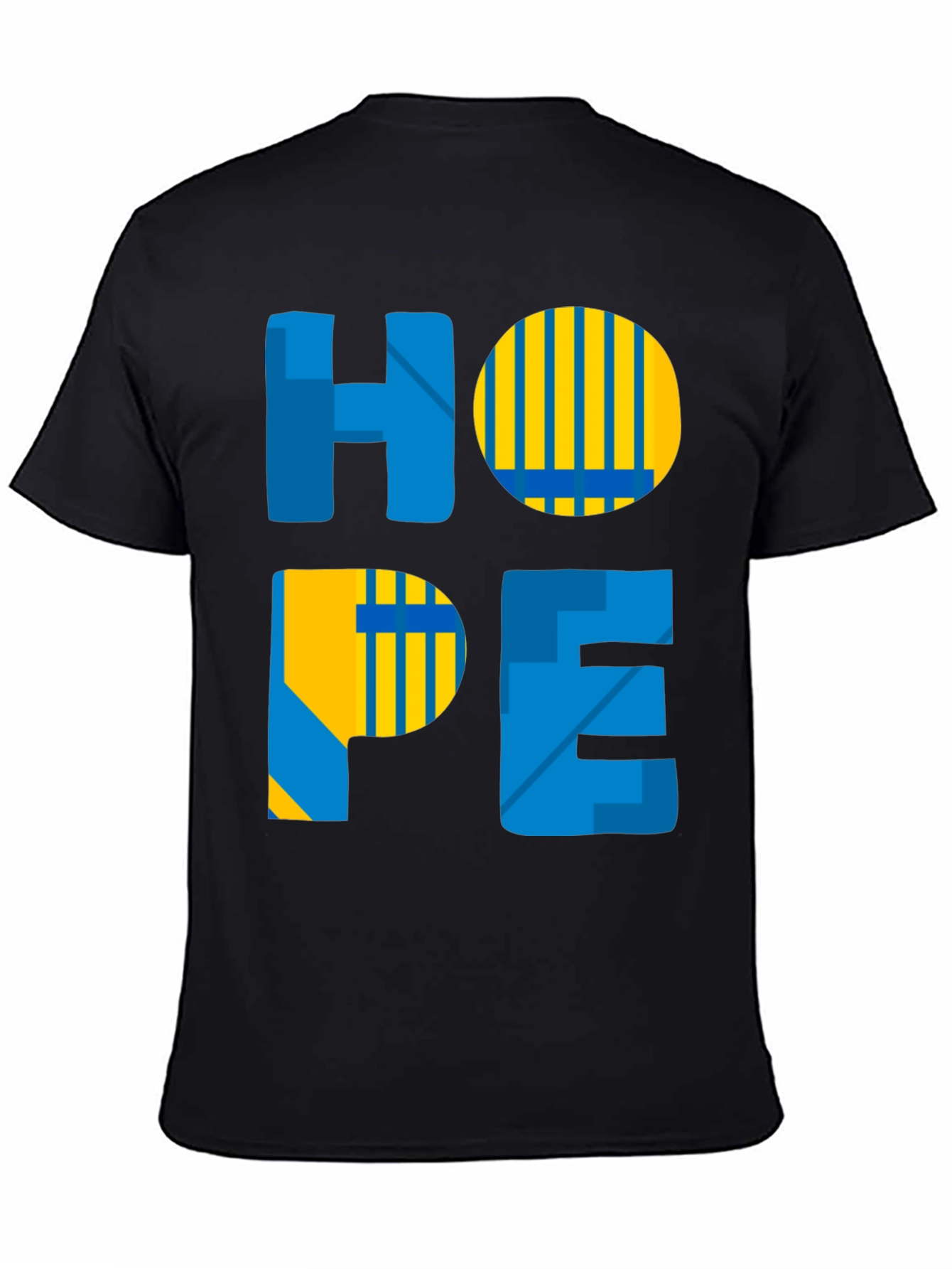HOPE Graphic Tee - Ukraine Colors Solidarity Shirt