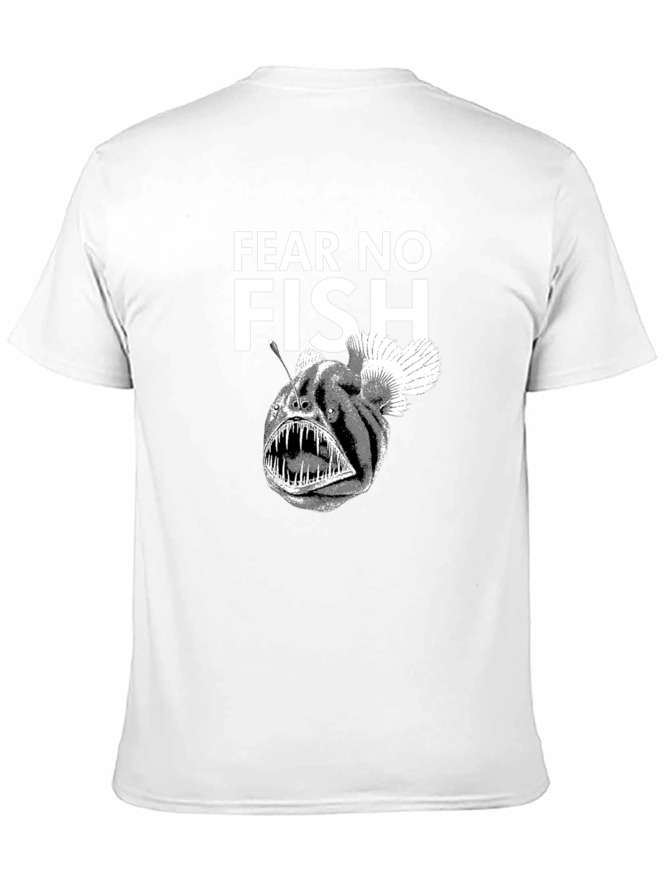Fear No Fish Black Angler T-Shirt