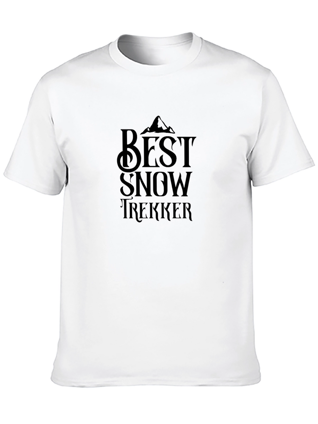 Best Snow Trekker Black T-Shirt