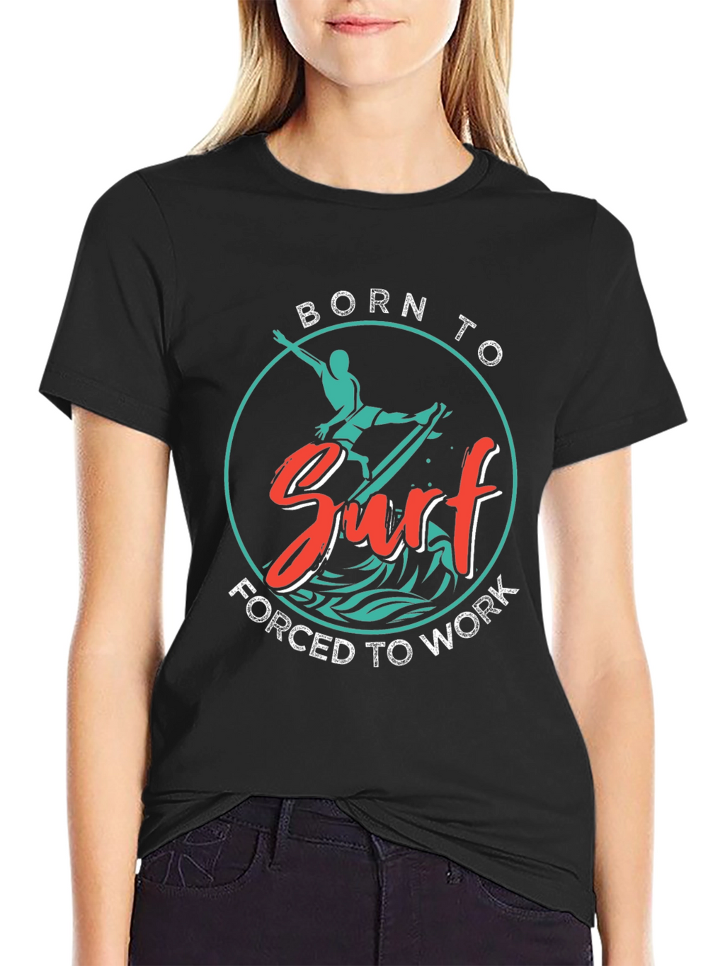 Born to Surf Graphic T-Shirt