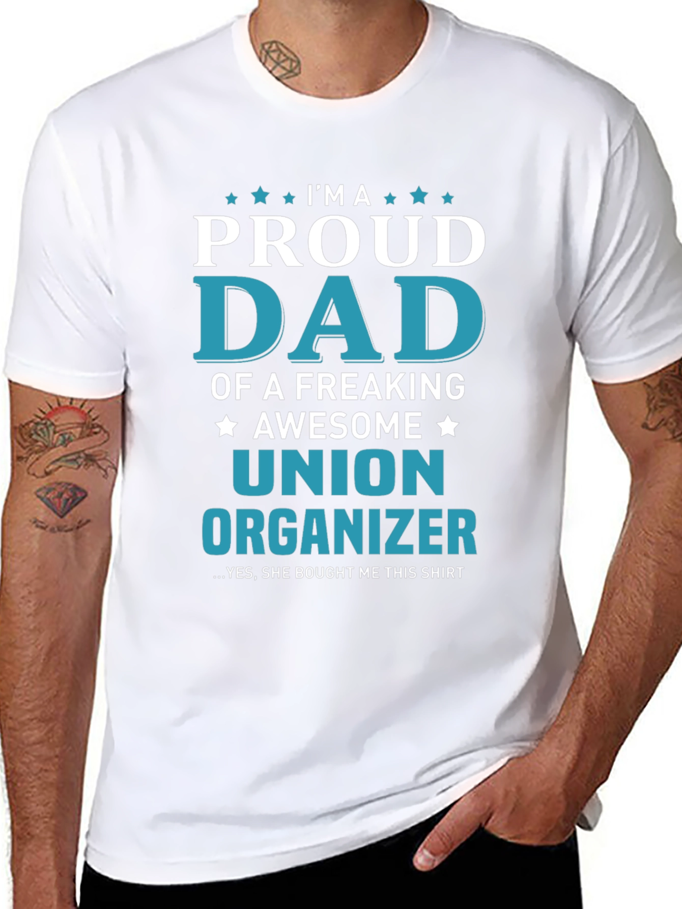 Proud Dad of a Union Organizer T-Shirt