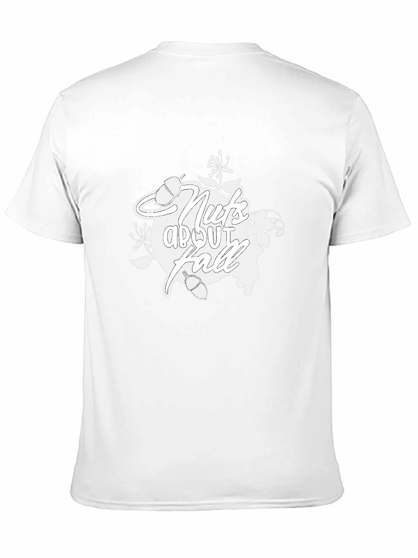 Nuts About Fall T-Shirt: Autumn Theme Tee