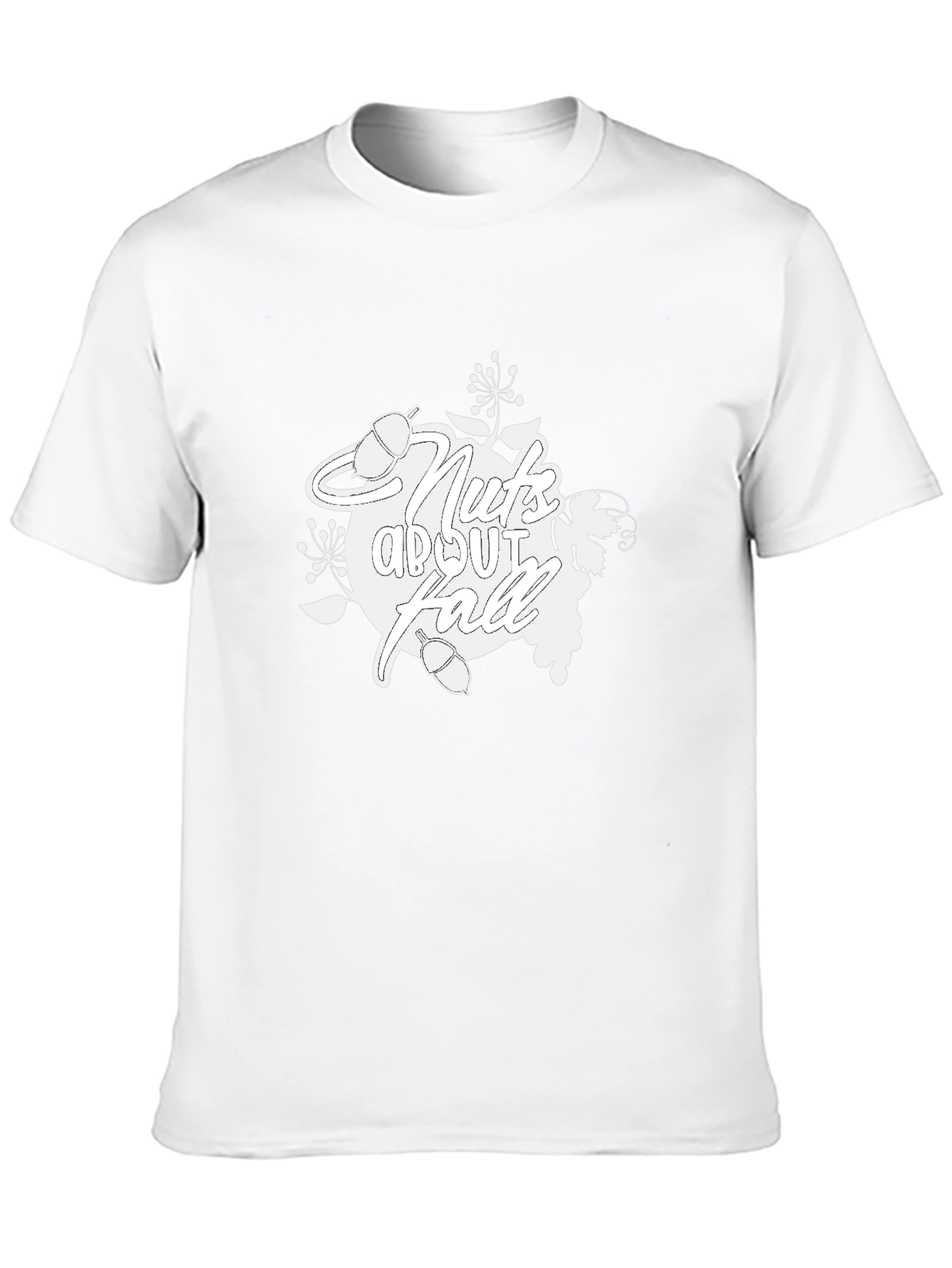 Nuts About Fall T-Shirt: Autumn Theme Tee