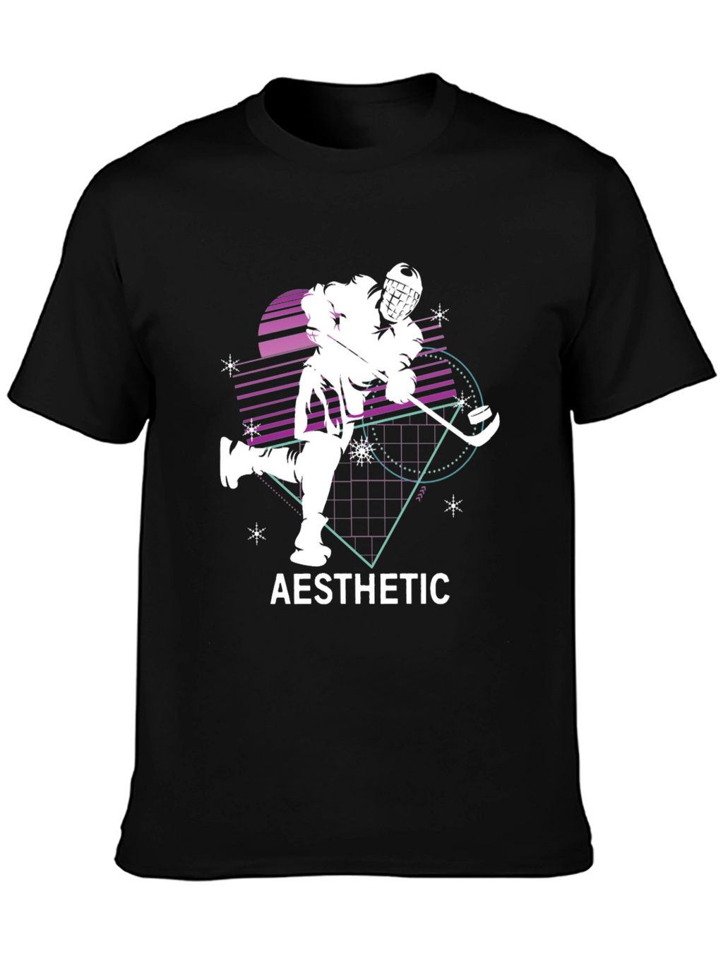 Aesthetic Hockey Graphic Tee