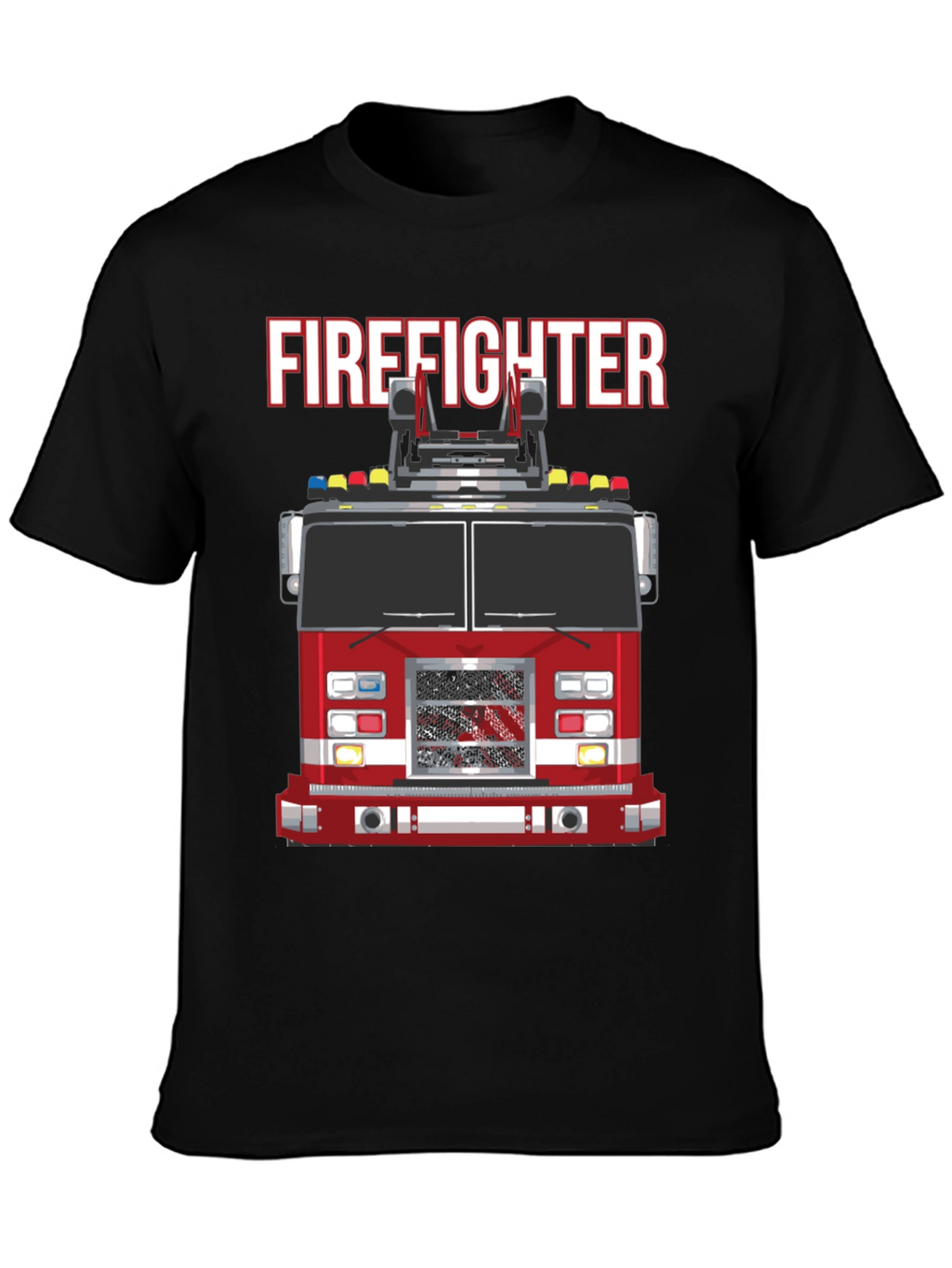 Firefighter Truck Graphic Tee