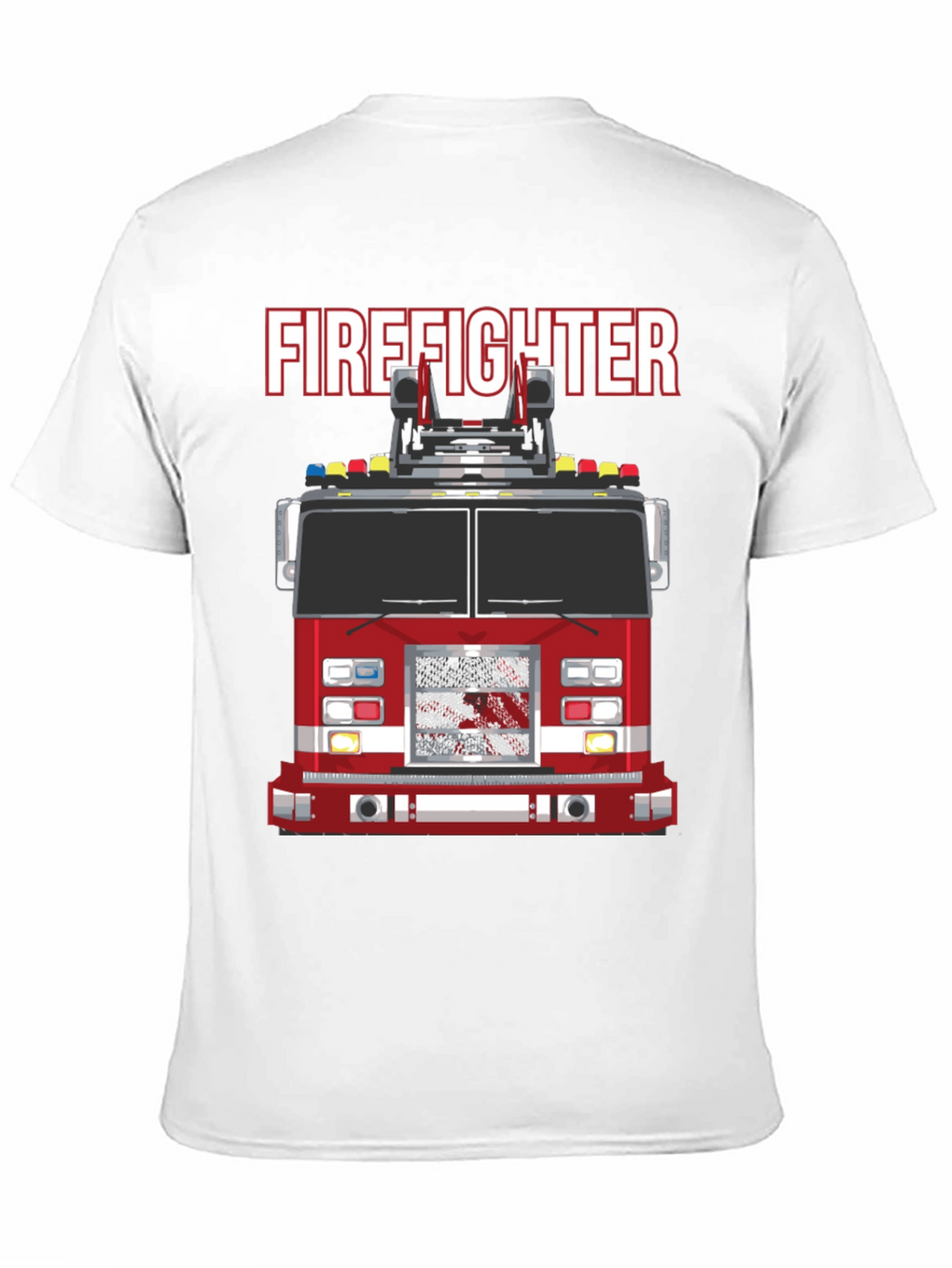 Firefighter Truck Graphic Tee