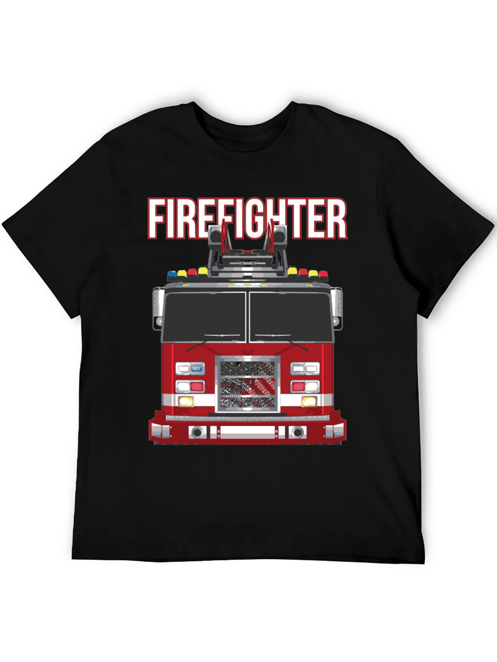 Firefighter Truck Graphic Tee