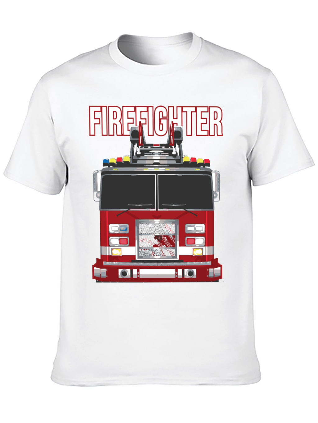 Firefighter Truck Graphic Tee