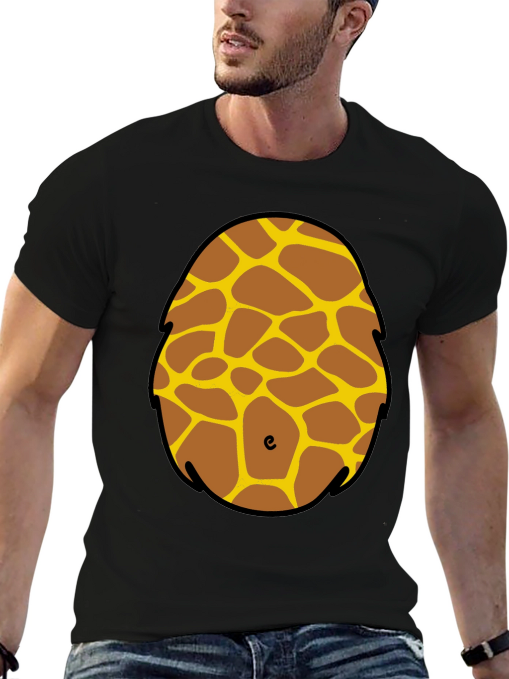 Giraffe Costume T-Shirt: Fun Animal Print Tee