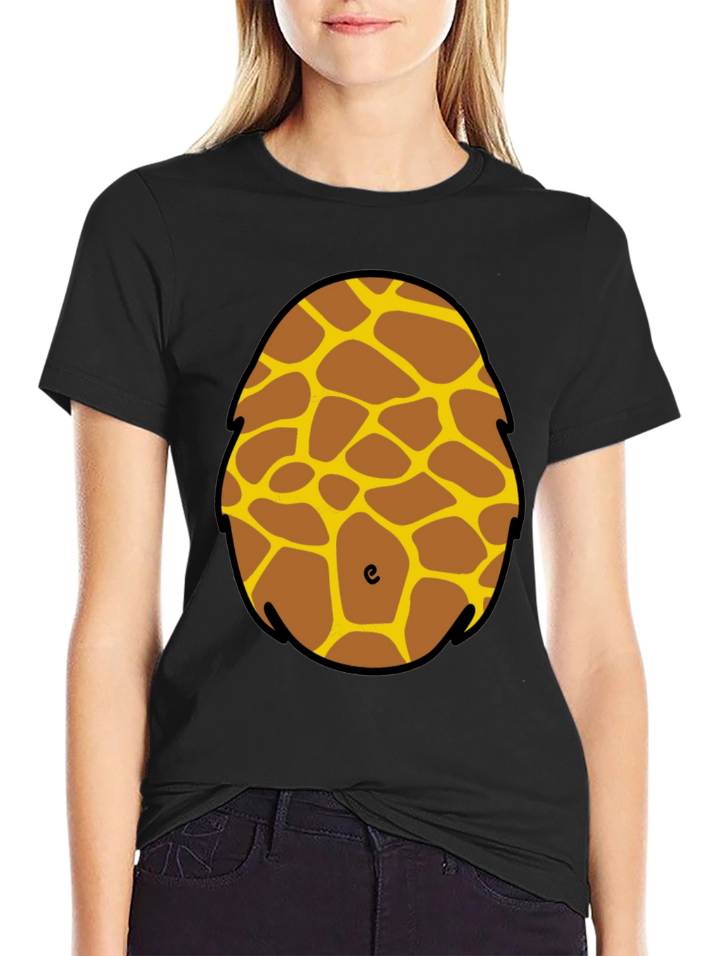 Giraffe Costume T-Shirt: Fun Animal Print Tee
