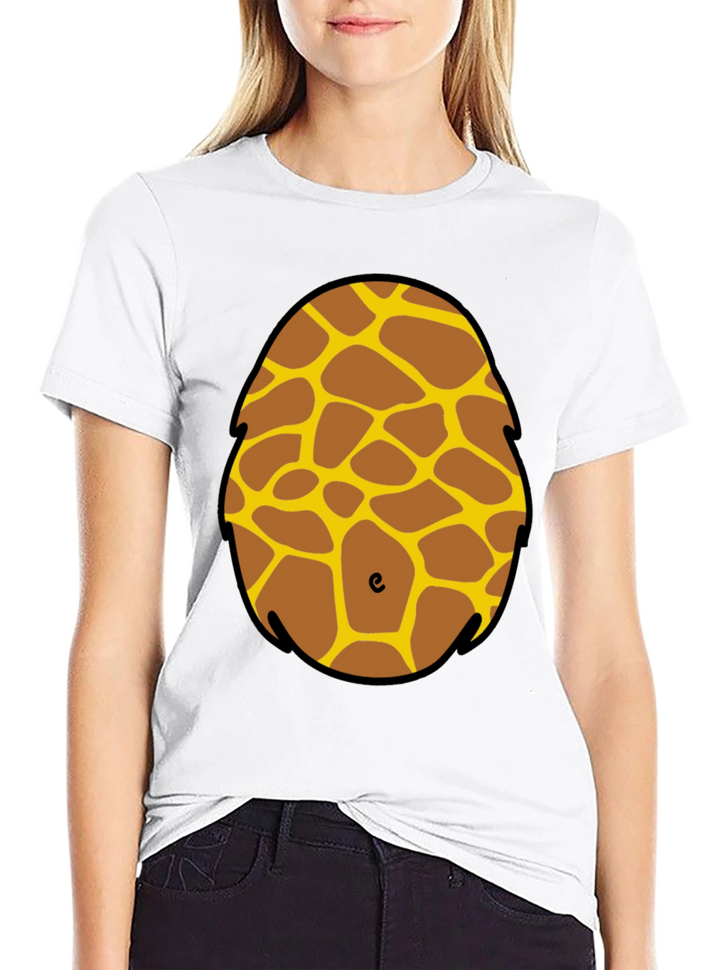 Giraffe Costume T-Shirt: Fun Animal Print Tee