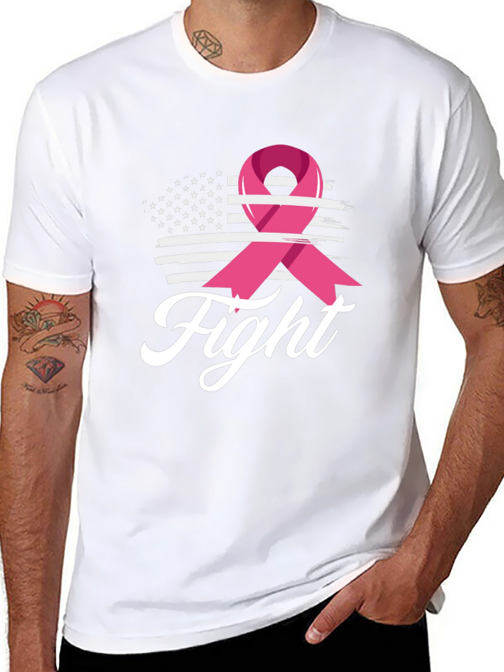 Breast Cancer Awareness Fight T-Shirt