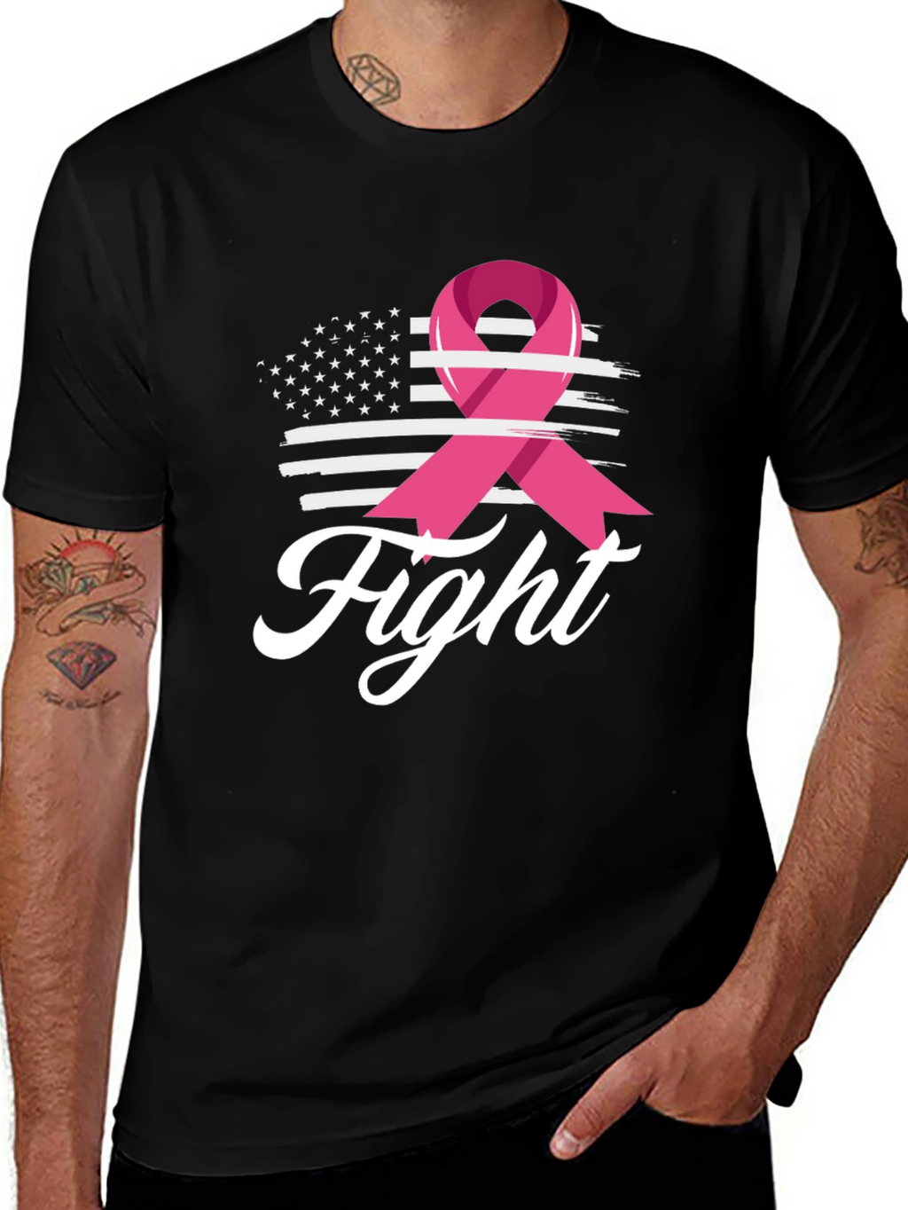 Breast Cancer Awareness Fight T-Shirt