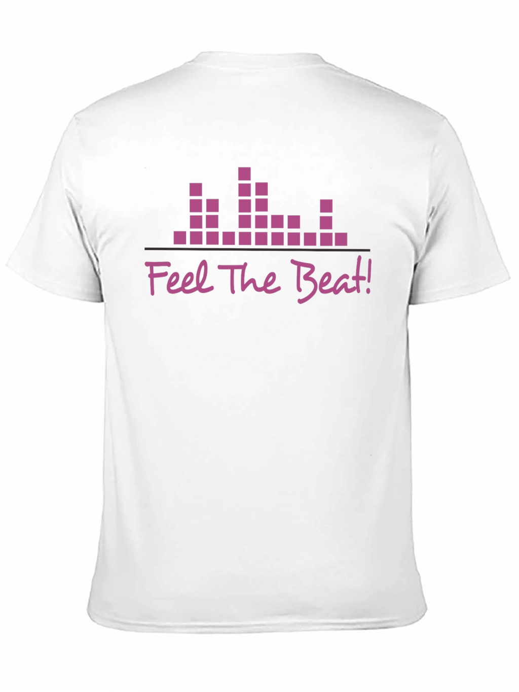 Feel The Beat Graphic T-Shirt - Black