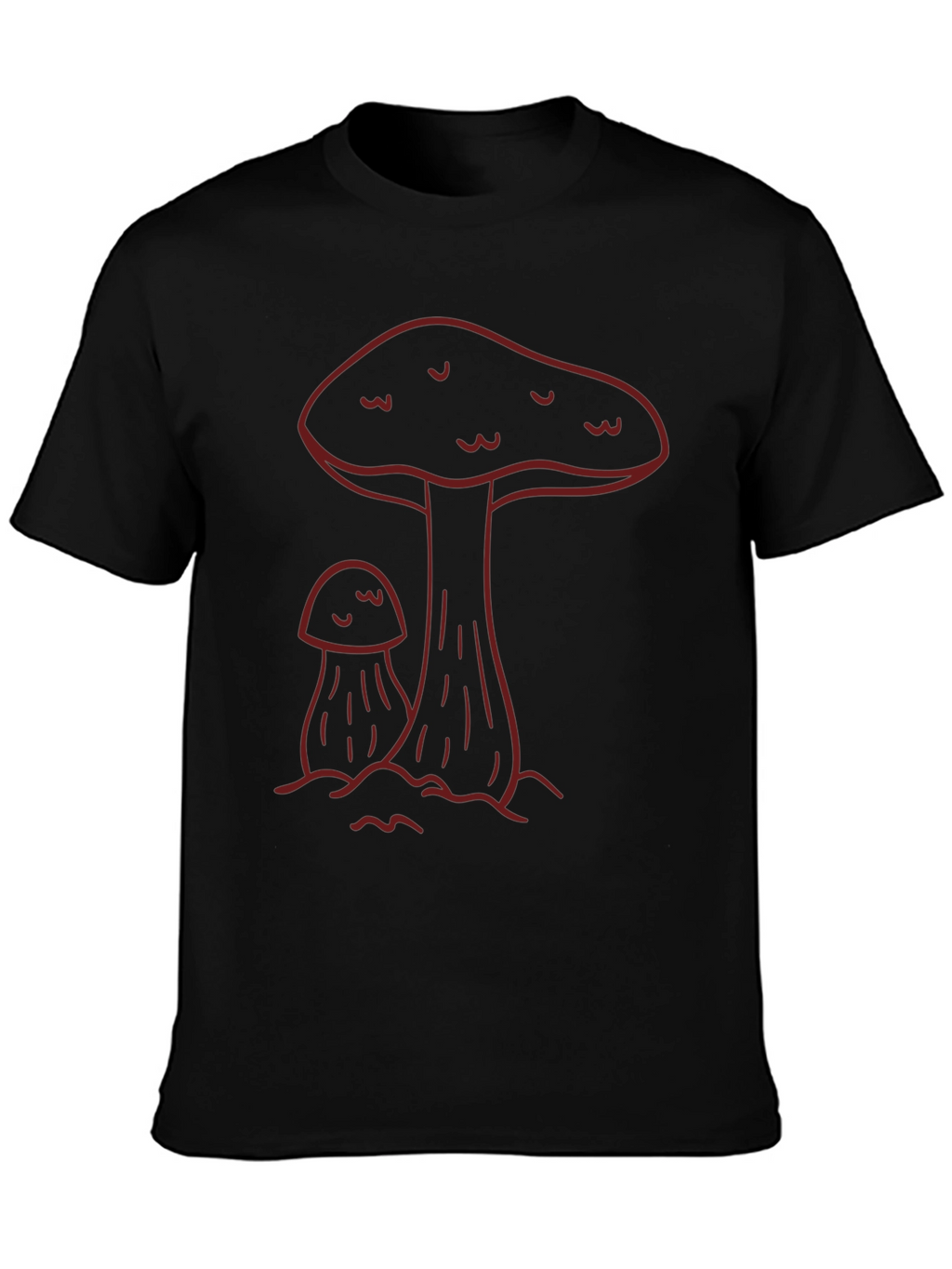 Mushroom Graphic Tee - Unique Design
