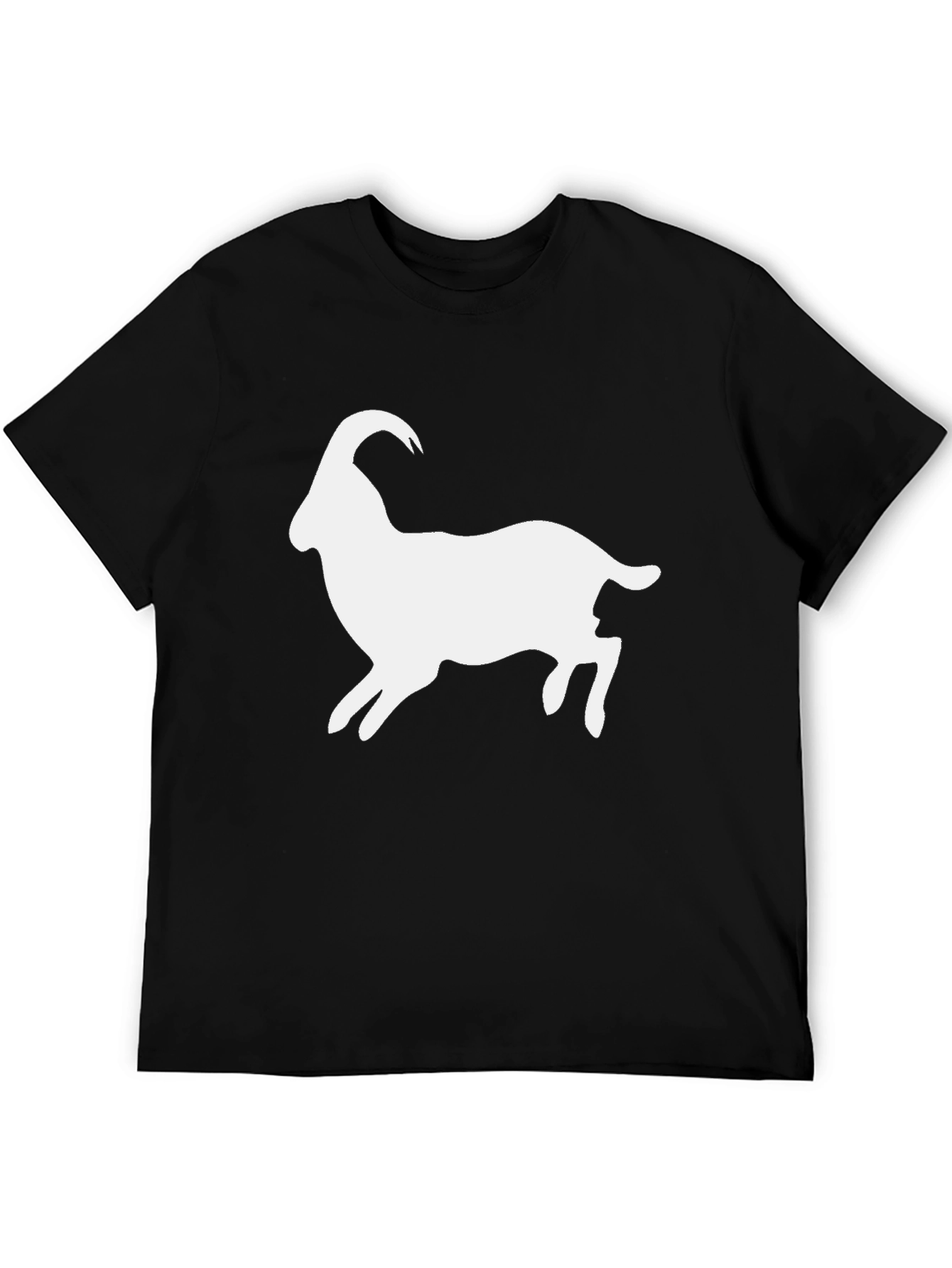 Goat Graphic Tee - Black Unisex T-Shirt