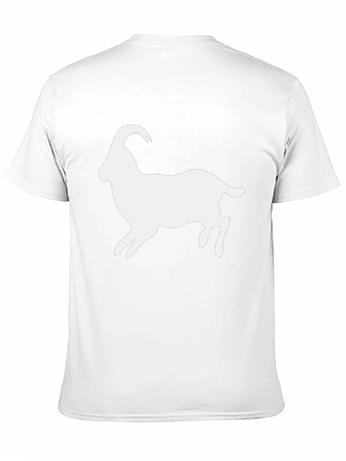 Goat Graphic Tee - Black Unisex T-Shirt