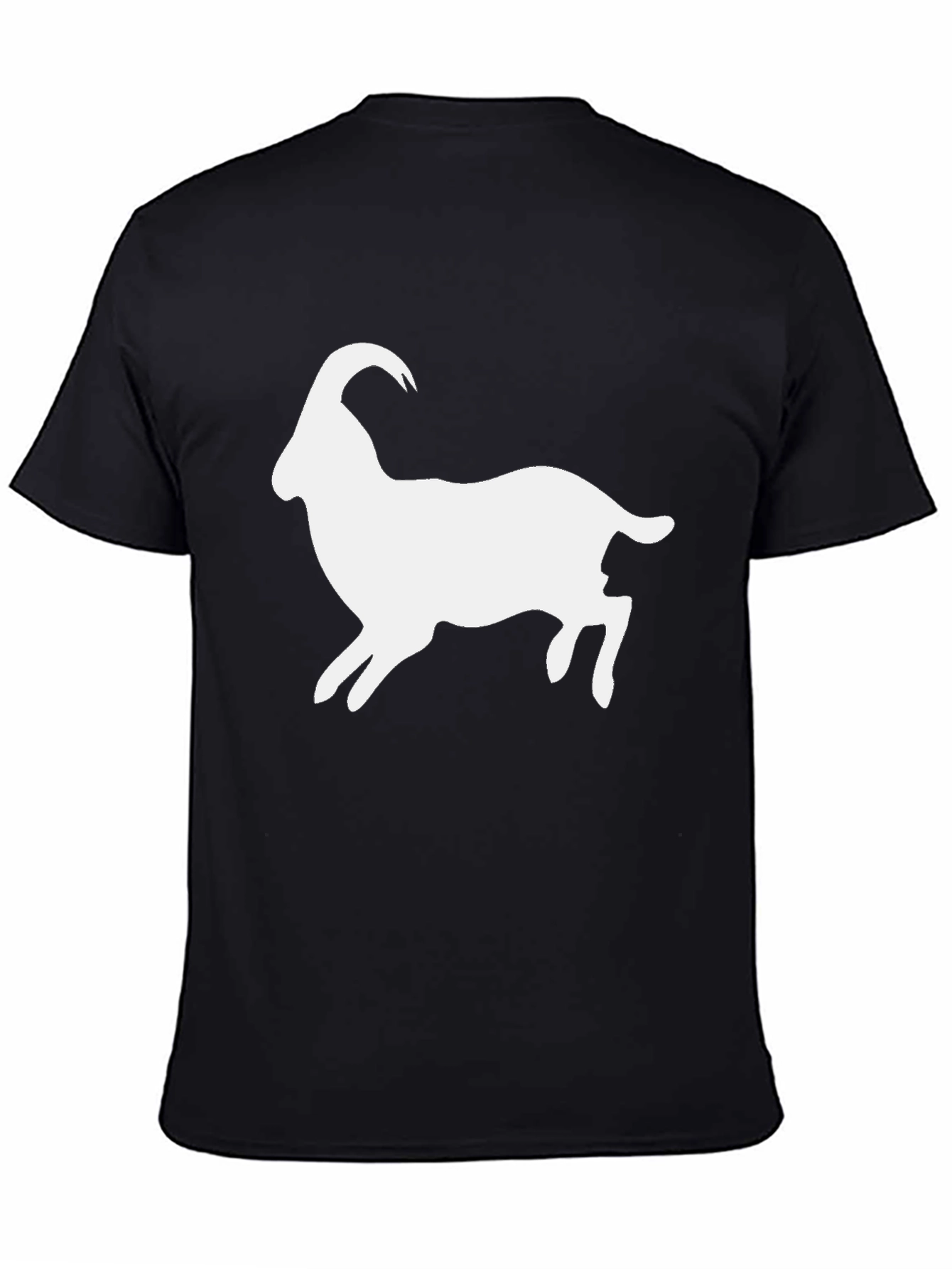 Goat Graphic Tee - Black Unisex T-Shirt